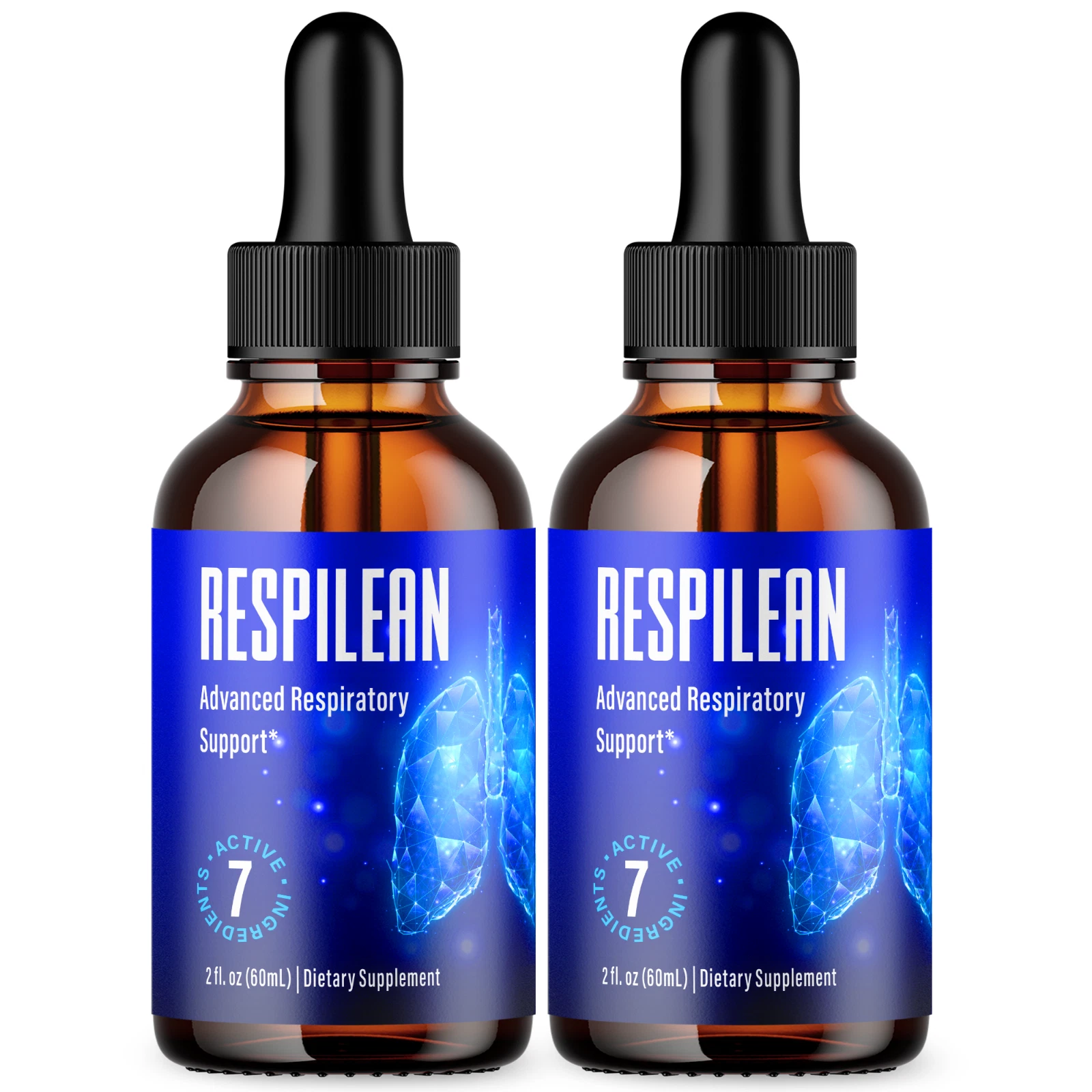 Respilean Drops Advanced Respriatory Support Supplement Natural Ingredients 2ML