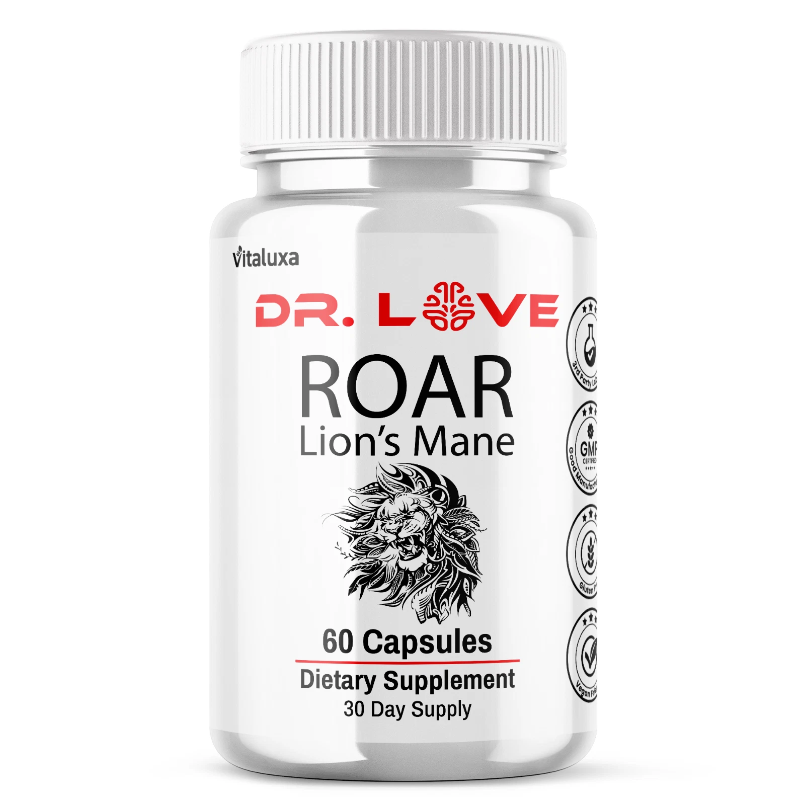 [396841460690] Dr. Love Roar Supports Energy and Vitality Male Health Supplement (60 Capsules)