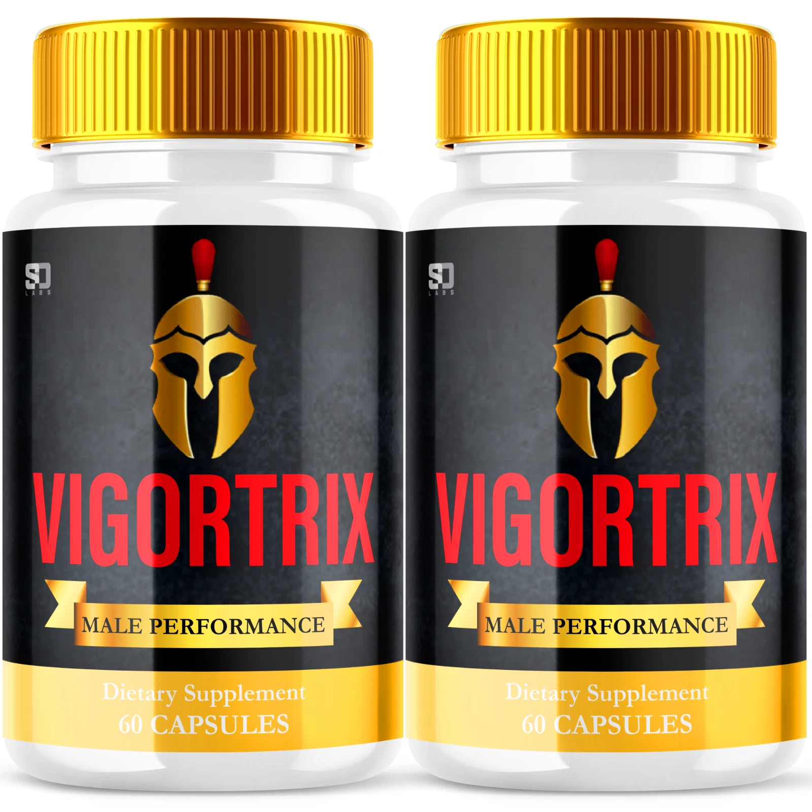 (2 Pack) Vigortrix Male Pills Maximize Energy, Vitality & Stamina 120 Capsules