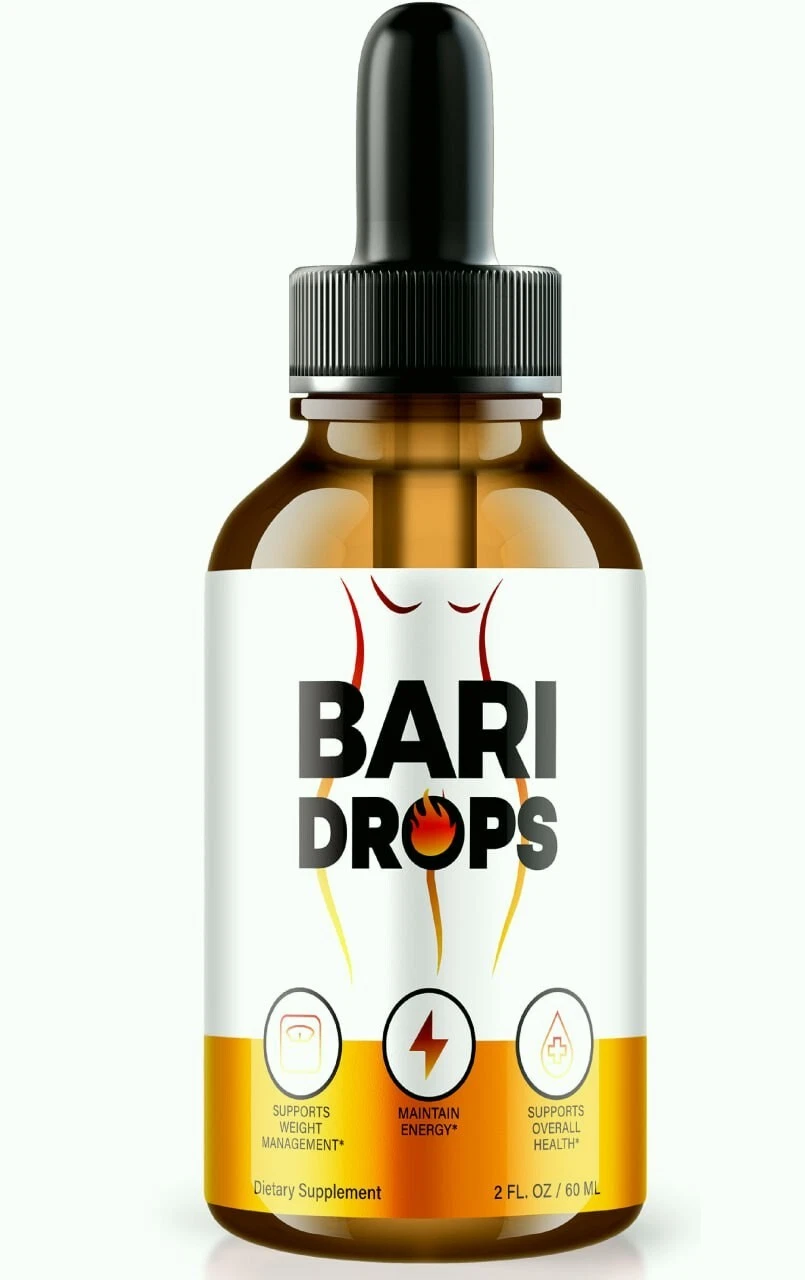 Bari Drops, Bari Weight Loss Drops to Suppress Appetite and Cravings (30 Servs.)