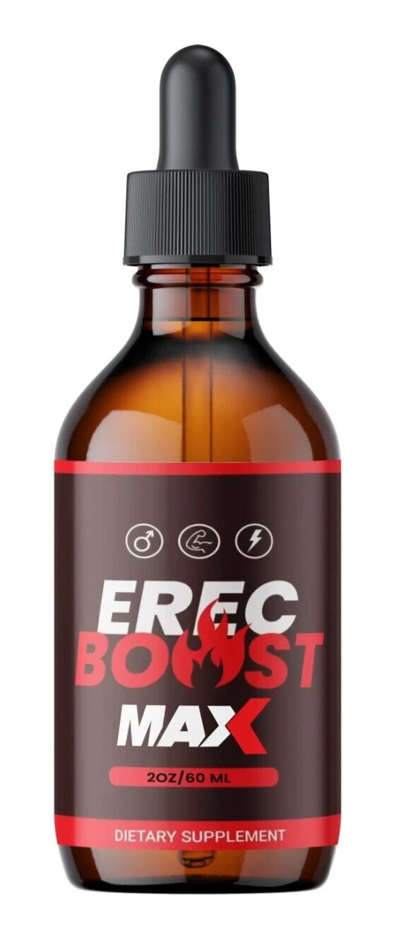 Erec Boost MAX Drops Erec Booster, Erec Boost High Drive (1 Pack)