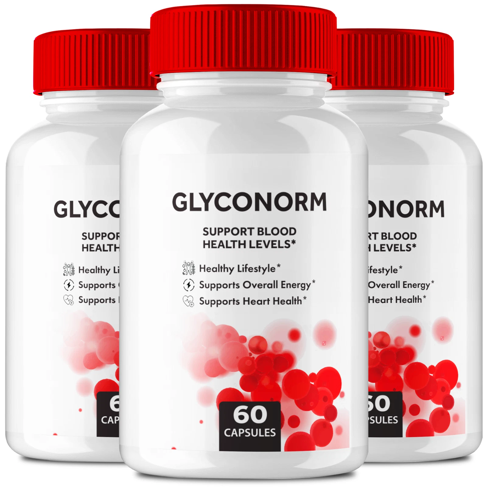 (3 Pack) Glyconorm Blood Health Pills for Managing Blood Sugar & Pressure Levels