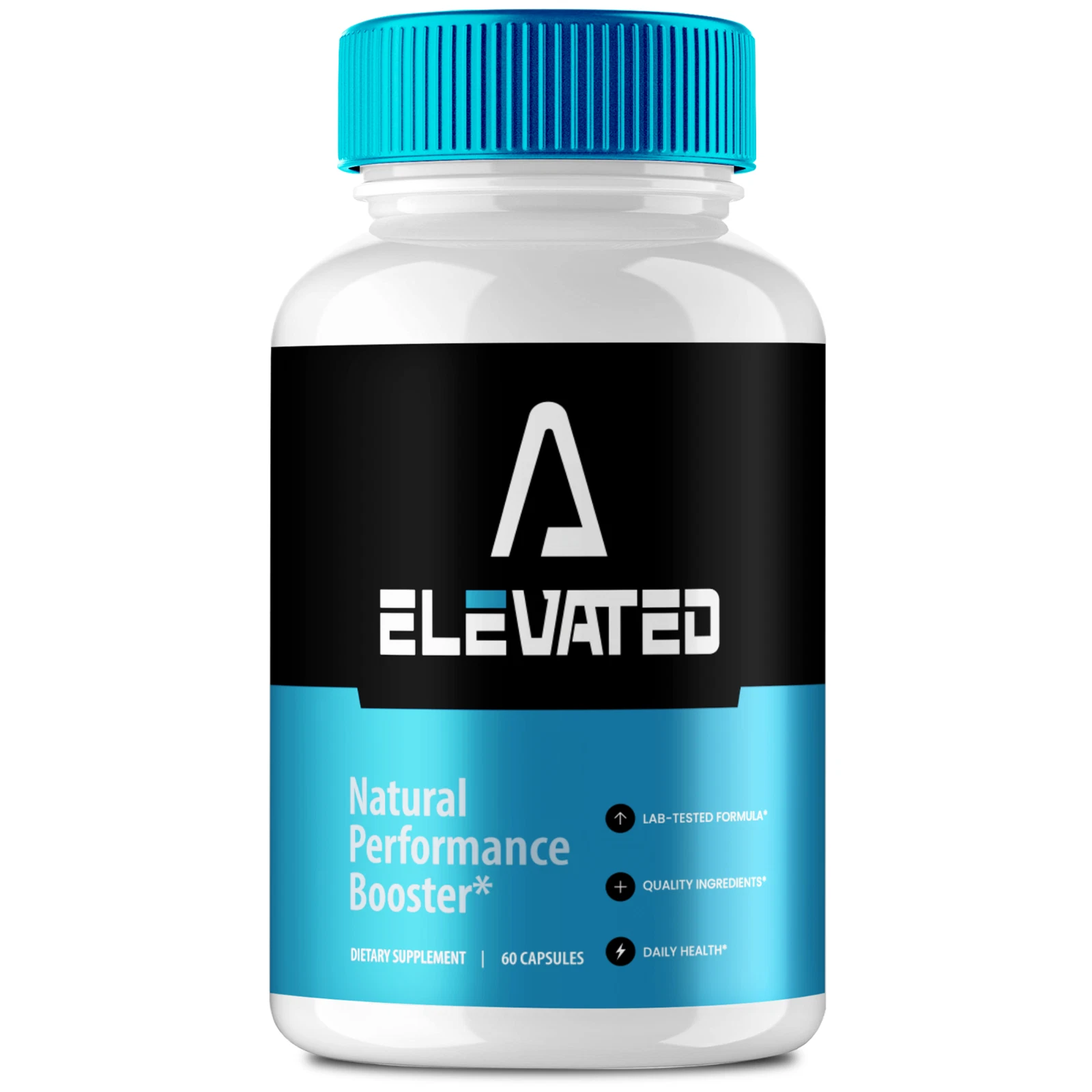 Elevated Capsules for Men - All Natural Male Energy & Vitality Pills 60ct