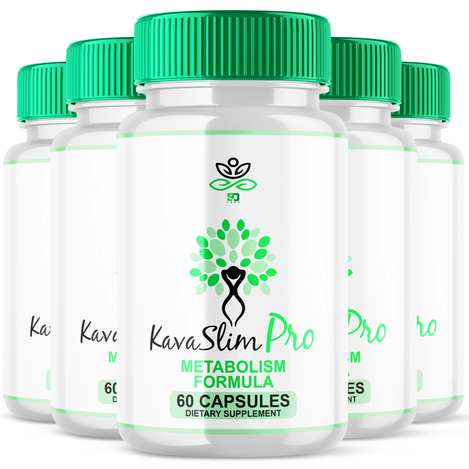 KavaSlim Pro Metabolism Capsules: Boost Your Energy and Wellness (5 Pack)