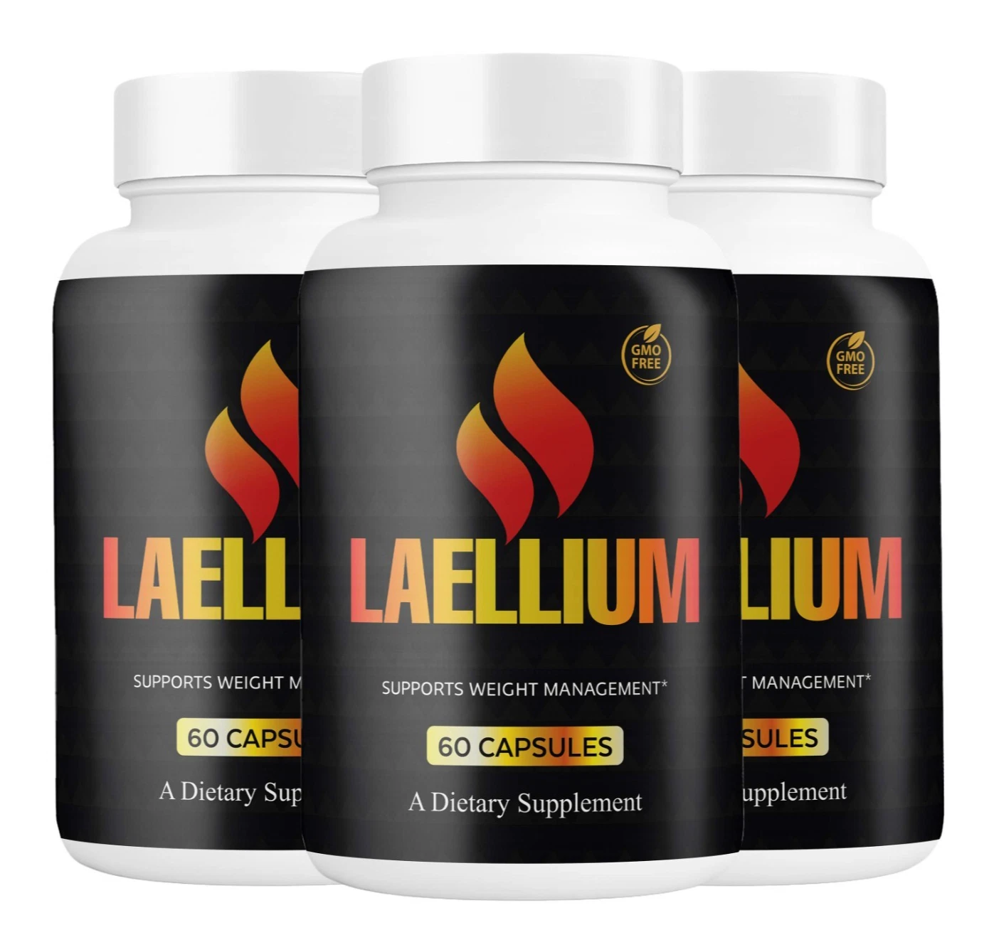 (3 Pack) Laellium for Weight loss , Advanced Fat Burning and Energy Capsules