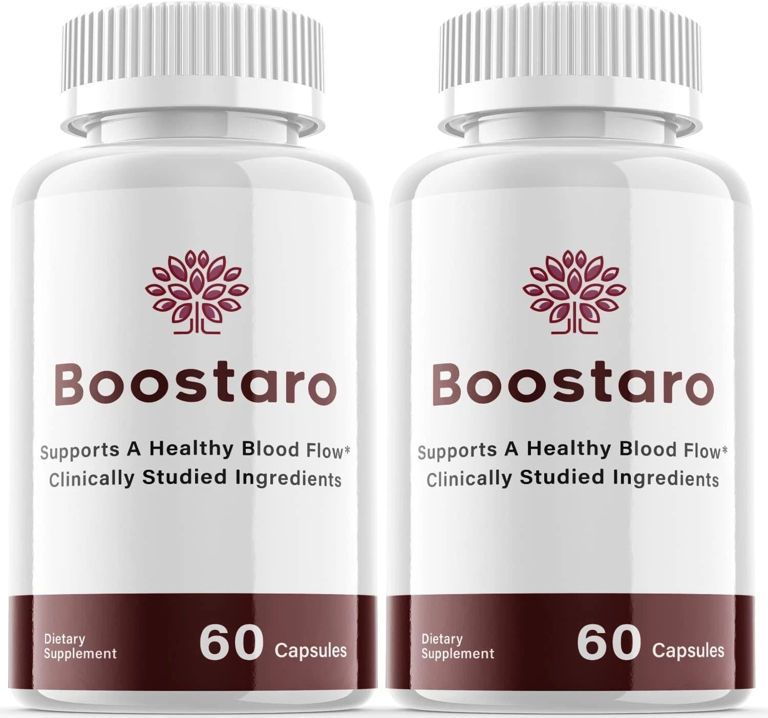 2 Pack - Boostaroo Healthy Blood Flow Support Pills, Extra Strength-120 Capsules