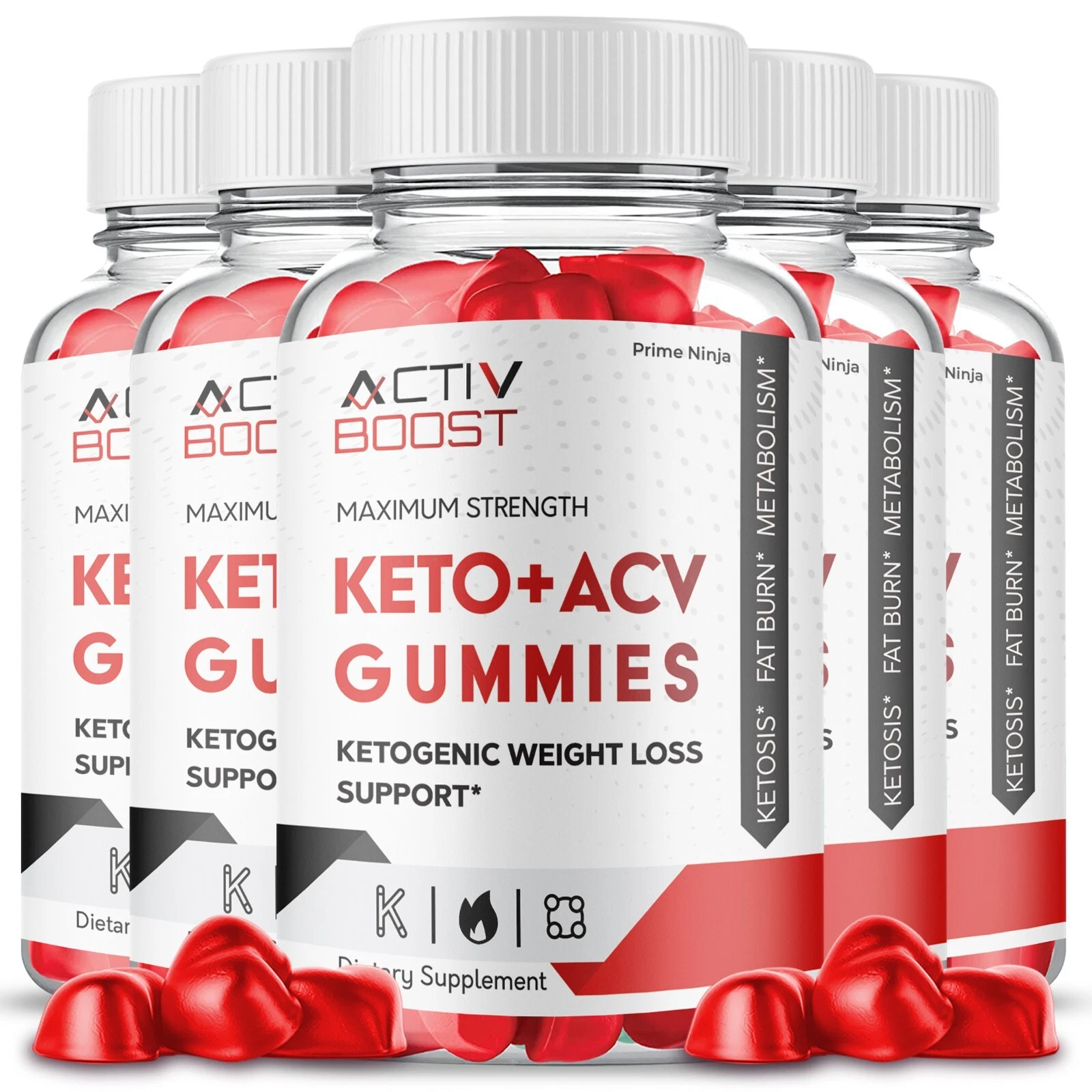 Activ Boost ACV Keto Gummies, Activ Boost Gummies Max Strength Official (5 Pack)