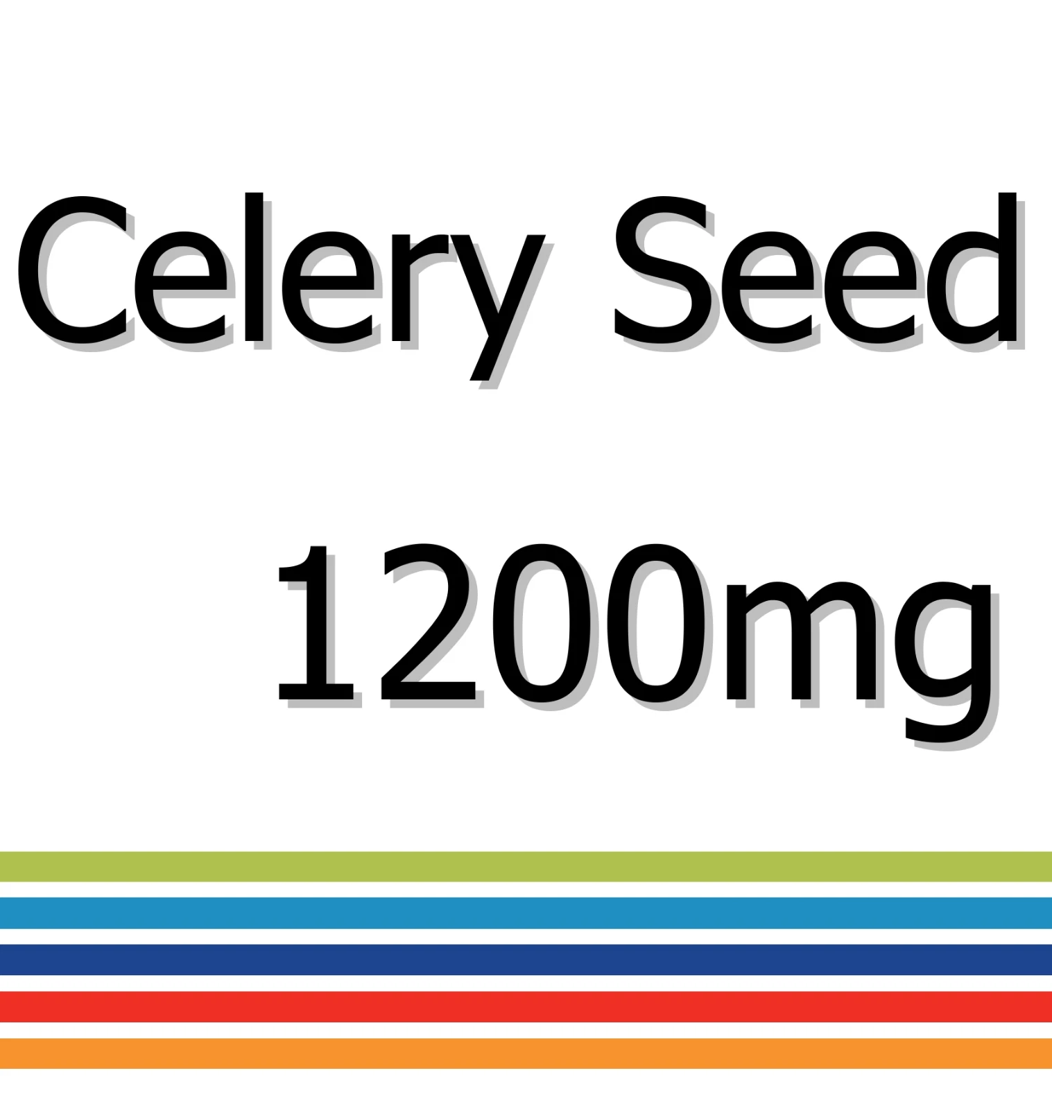 Celery Seed 1200mg x 30 Tablets - Immune System Boost