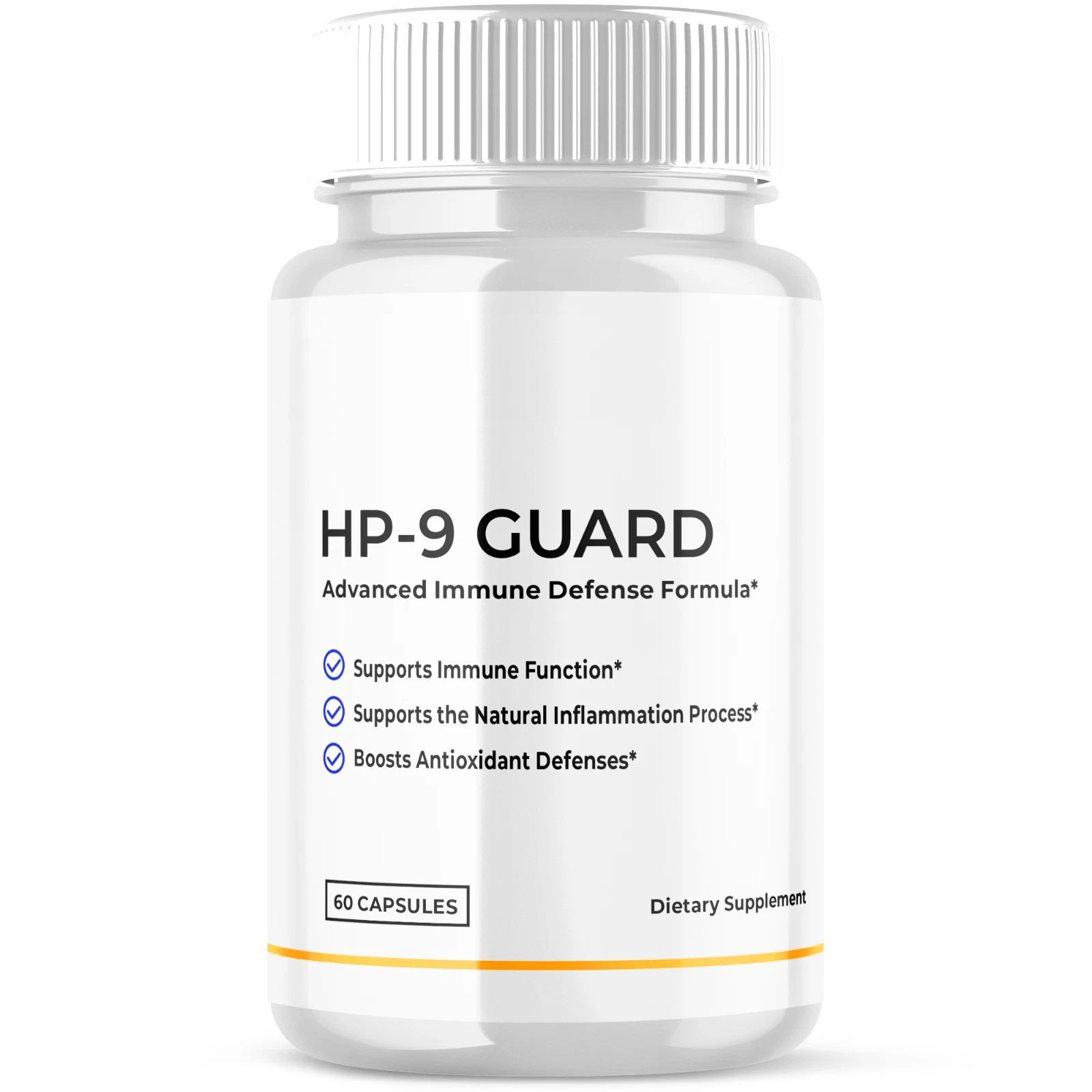[167589426062] HP9 Guard Wellness Support Pills Advanced Formula Balance Support 60 Capsules
