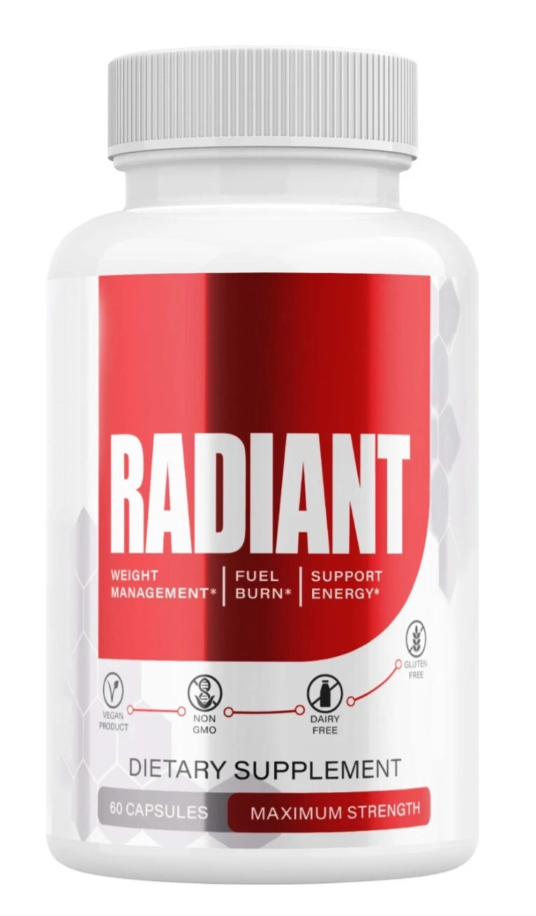 Radiant Advanced Formula Vitamin Natural Health & Wellness Supplement ( 1 Pack )