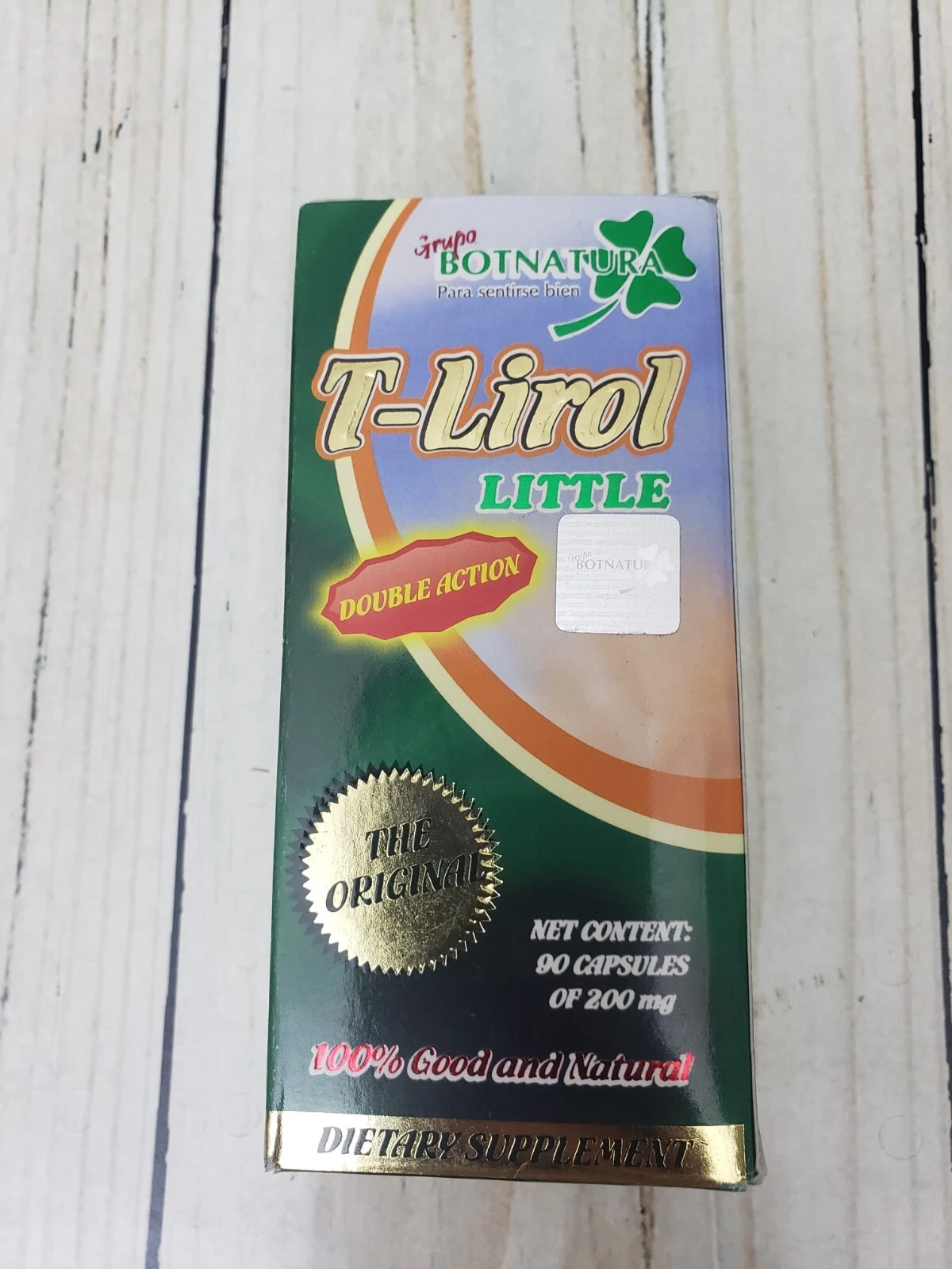 [286417470529] T Lirol Little 90 capsules - T-Lirol double Action Capsulas 100% original