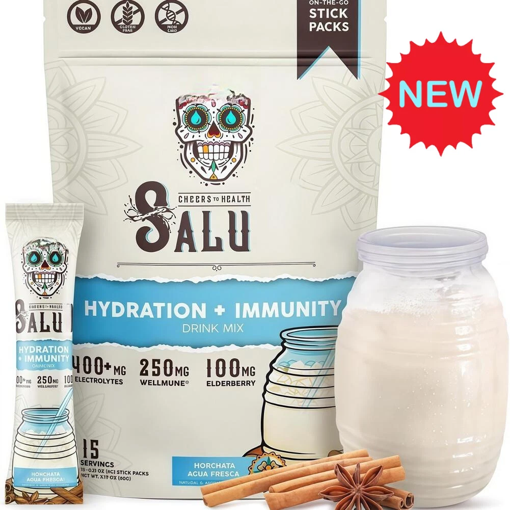 Salud |2-in-1 Hydration+Immunity (Horchata)&Hydration – 15Servings ！！