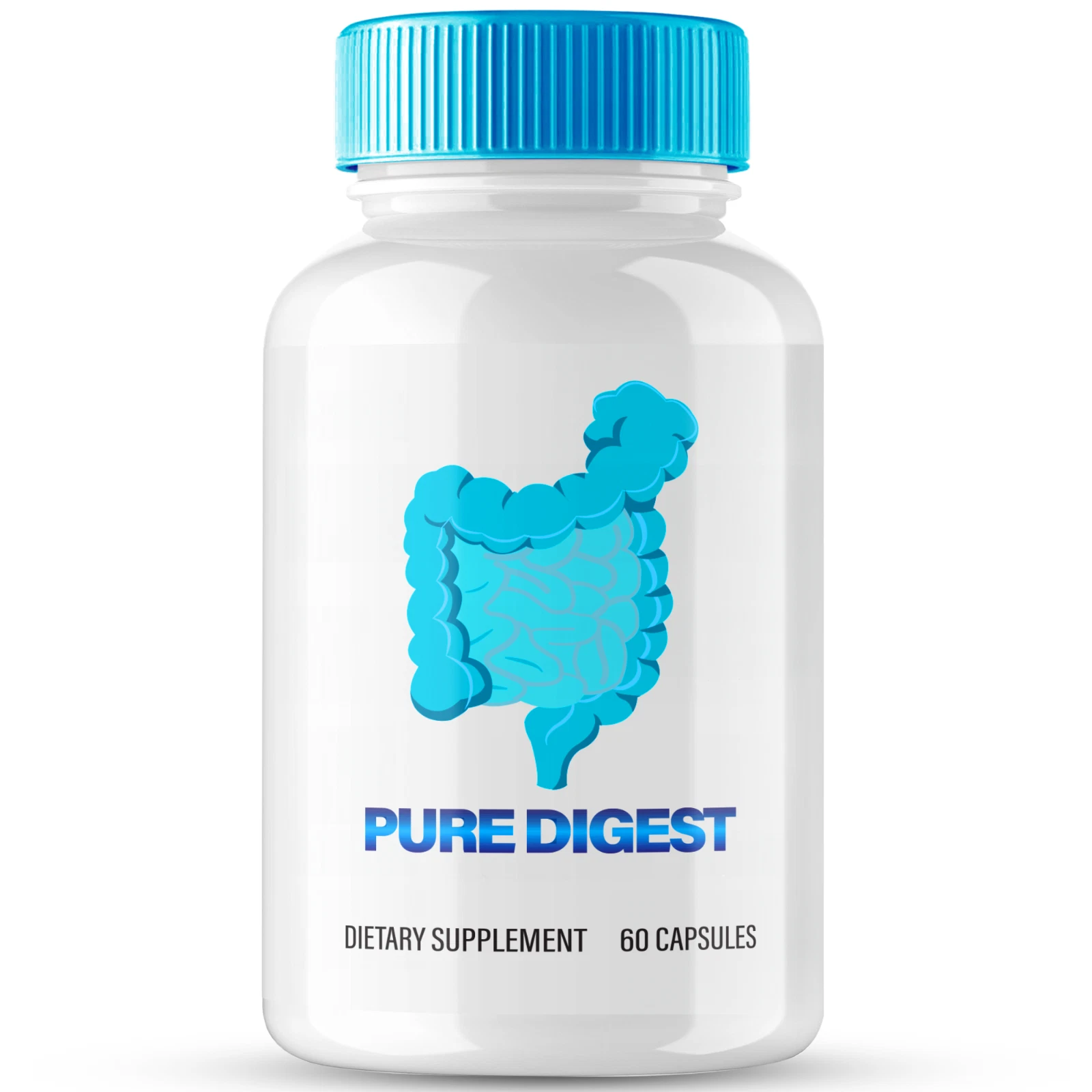 Pure Digest Blood Health Supplement Capsules, PureDigest Health Pills 60ct