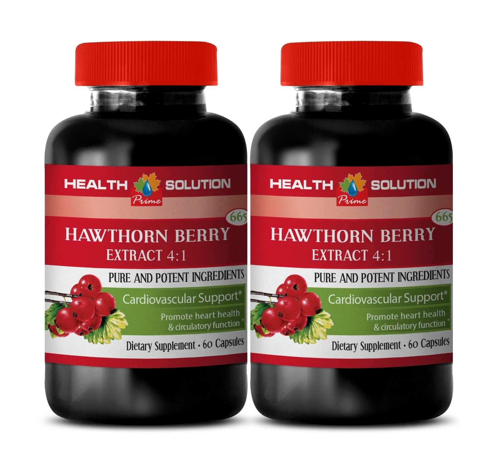 antioxidant supplement - Hawthorn Extract 665mg - heart health supplement 2B