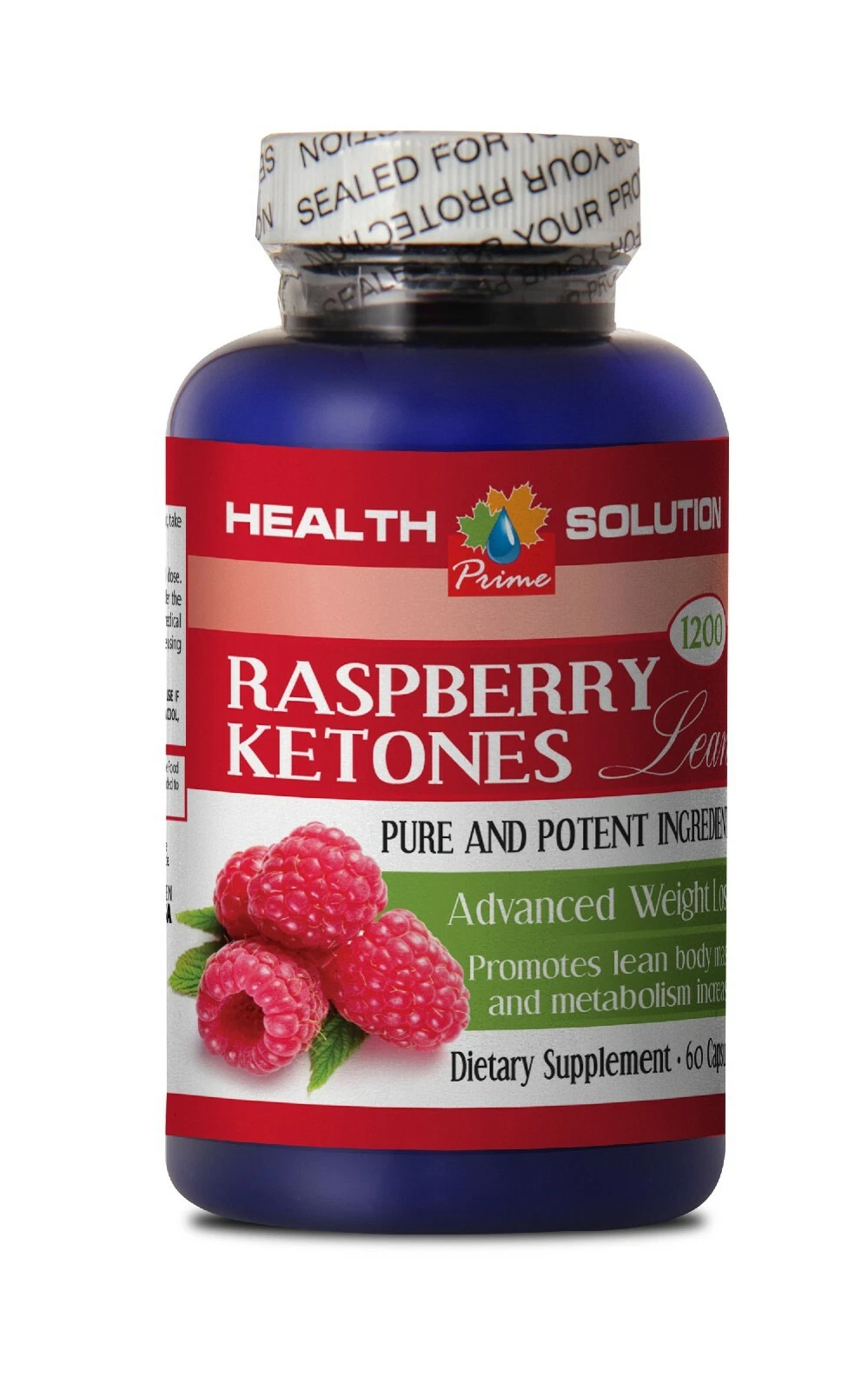 [225500911159] Advanced Weight Loss Formula - RASPBERRY KETONE 1200mg - 1 Bottle 60 Capsules