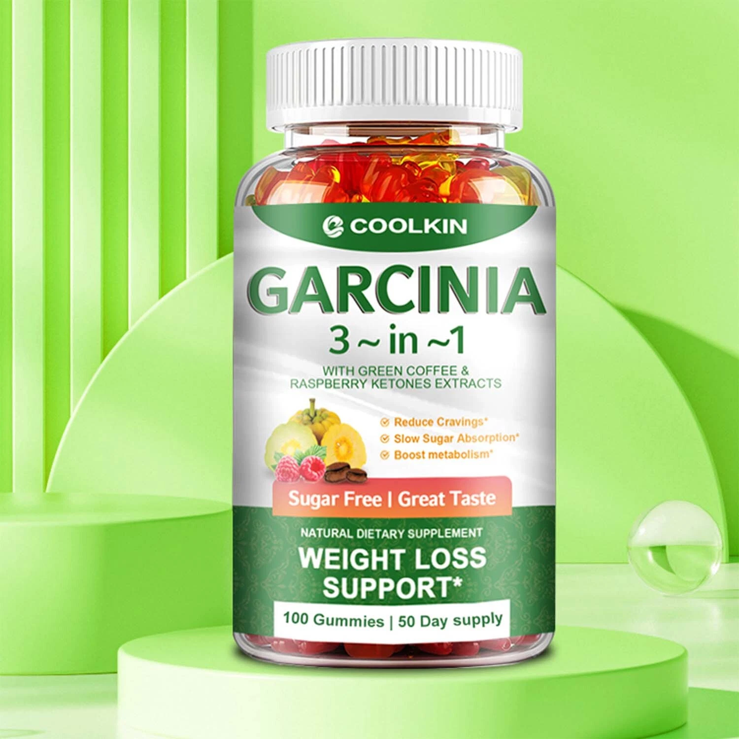 Garcinia Gummies - Weight Management, Weight Loss, Boost Metabolism High Quality