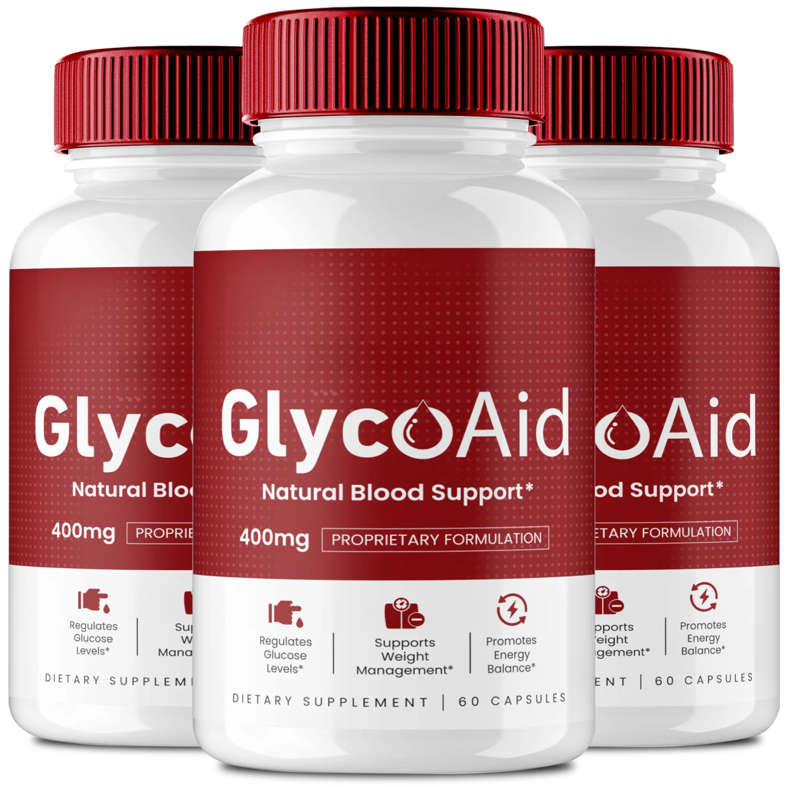 (3 Pack) Glyco Aid Advanced Blood Aid Pills for Healthy Blood Sugar Levels