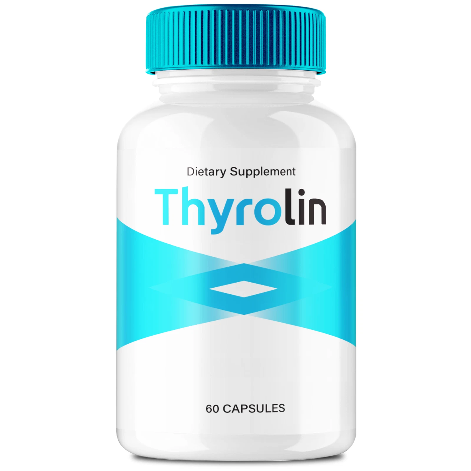 Thyrolin Thyroid Support Capsules, Thyrolin Thyroid Supplement Pills 60ct