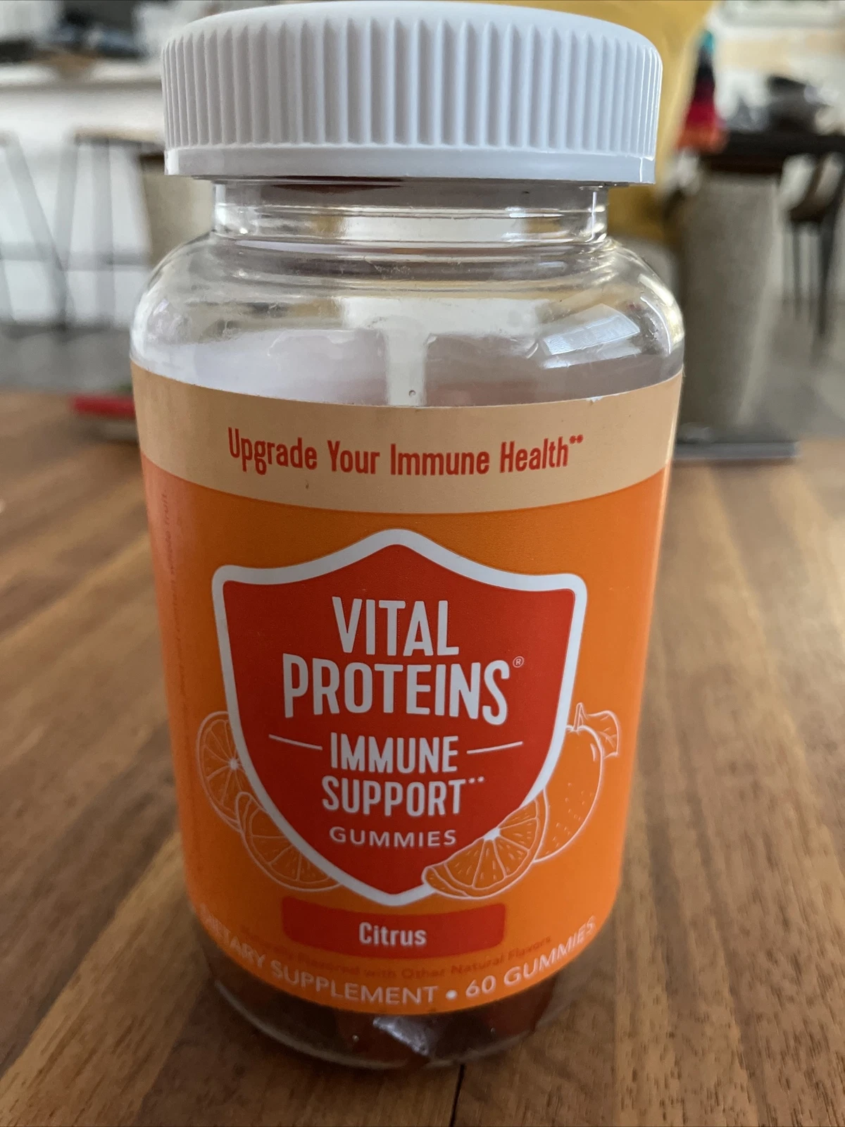 VITAL PROTEINS Immune Support Gummies - Citrus 60 Gummies EXP 6/26/23