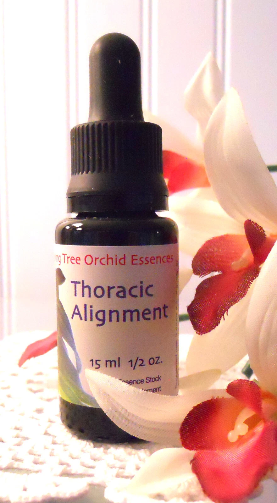 [285672070685] Living Tree Orchid Essences THORACIC ALIGNMENT 15 ml 1/2 oz