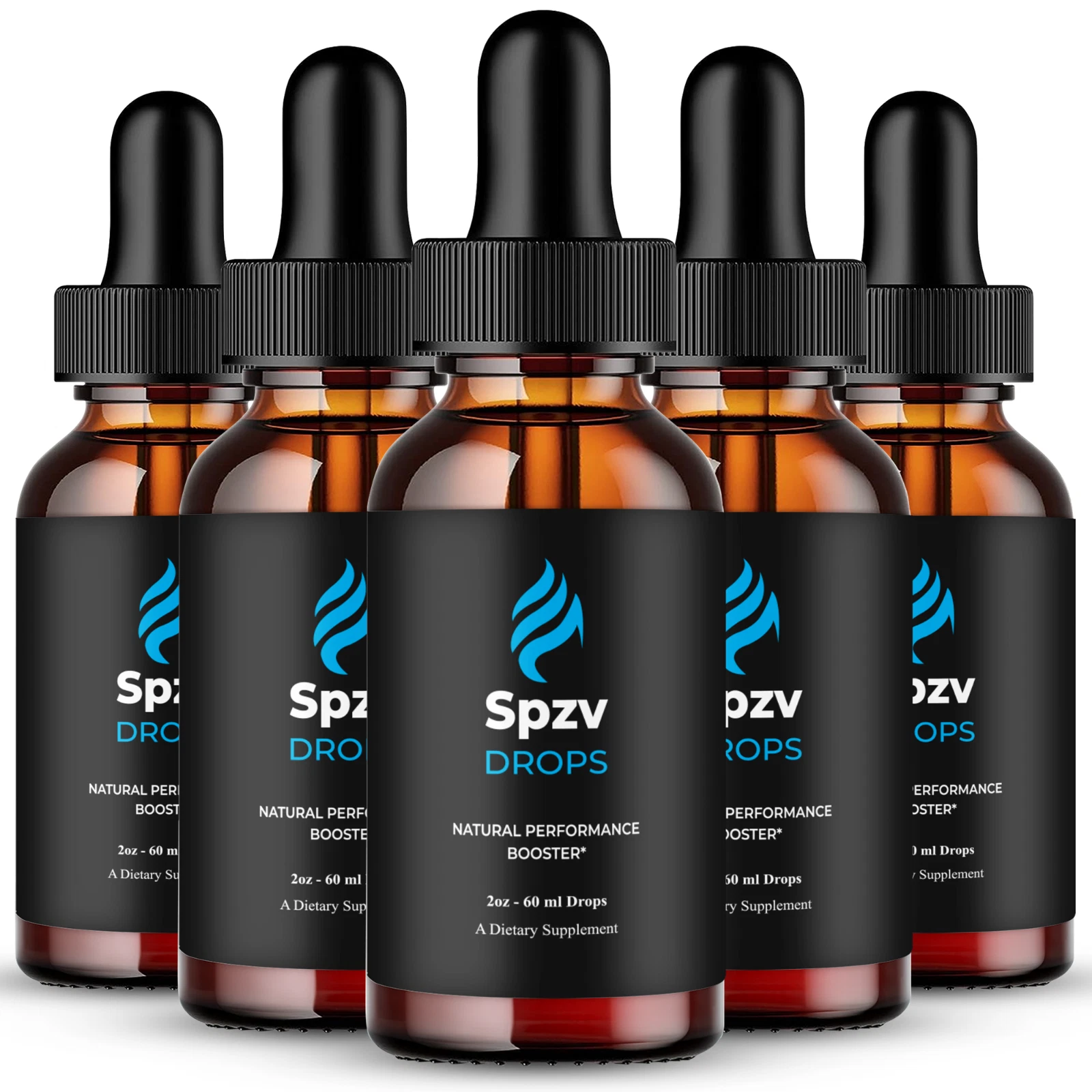 [176942150781] (5 Pack) SPZV Keto Liquid Drops, SPZV Drops for Weight Loss Supplement Droppers