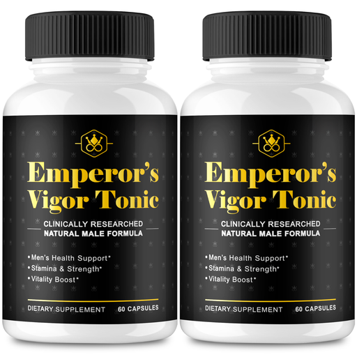 [176400592681] Emperor's Vigor Tonic Mens Health Supplement - Official Formula (2 Pack)