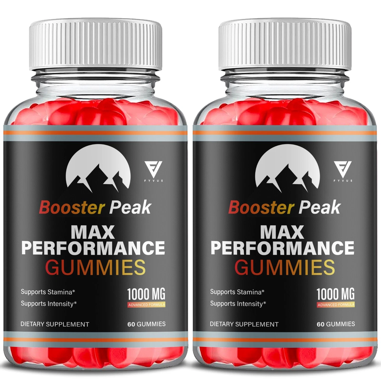 [146323212293] (2 Pack) Booster Peak Gummies BoosterPeak Performance Supplement (120 Gummies)