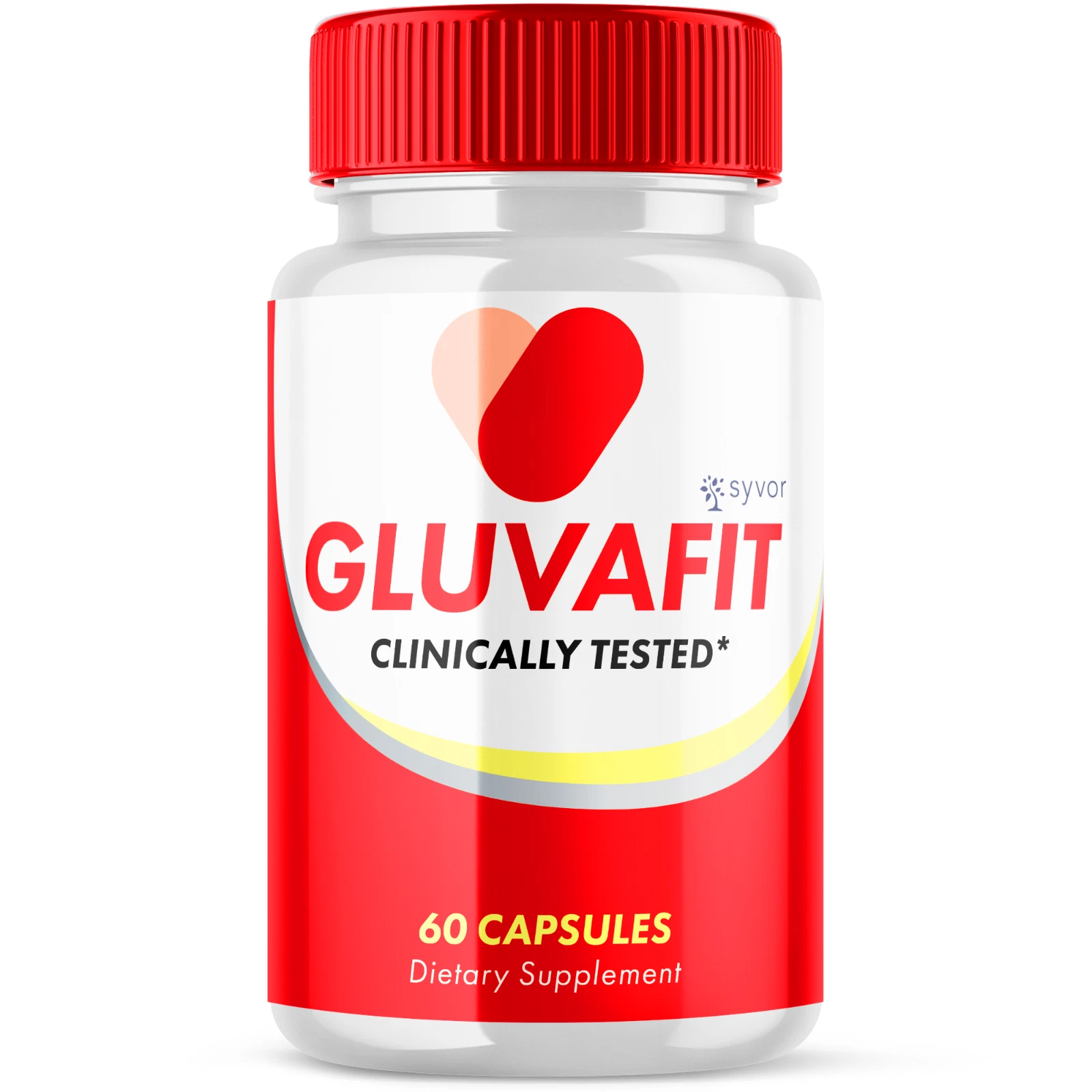 Gluvafit Advanced Blood Formula Glycogen Maximum Support Supplement 60 Capsules