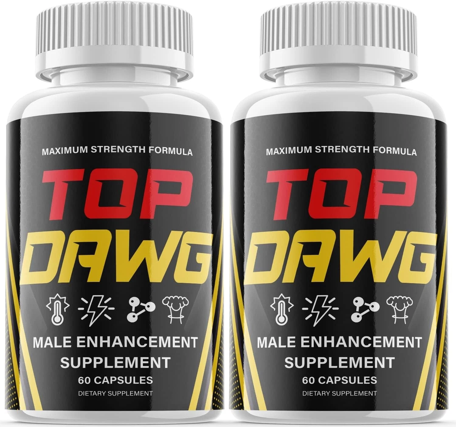 [166834741820] 2 csomag - Top Dawg - Férfi Vitality tabletták - 120 kapszula