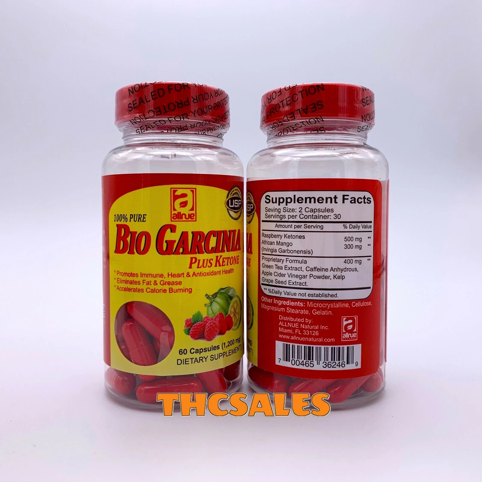 Bio Garcinia Ketone 60 Softgels Cambogia Weight Loss Fat Burner Slim Diet Pills