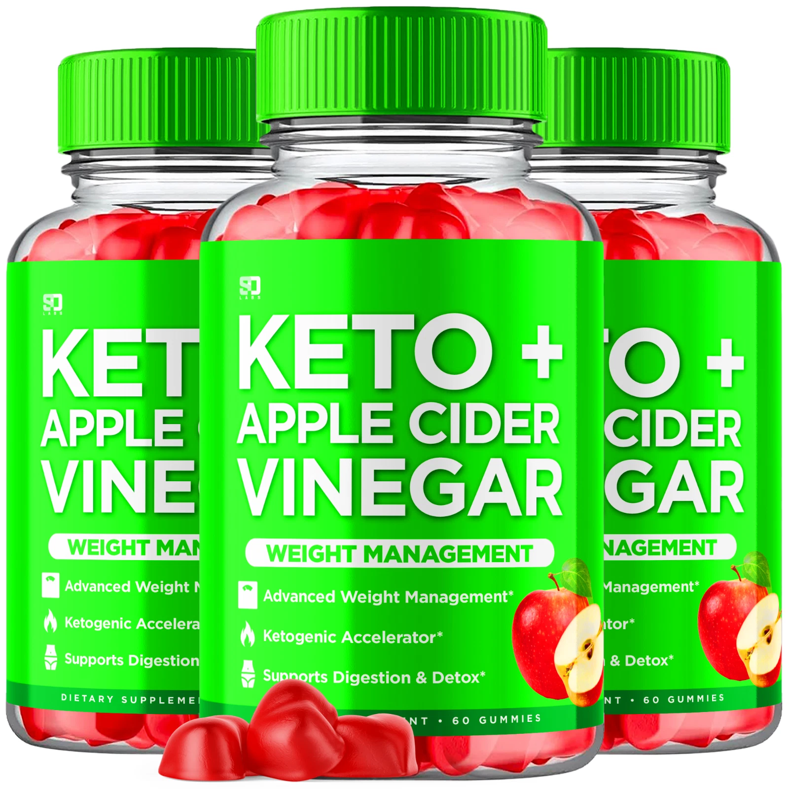 Peak Ketosis – Supports Weight Management and Digestion Health (3 Pack)