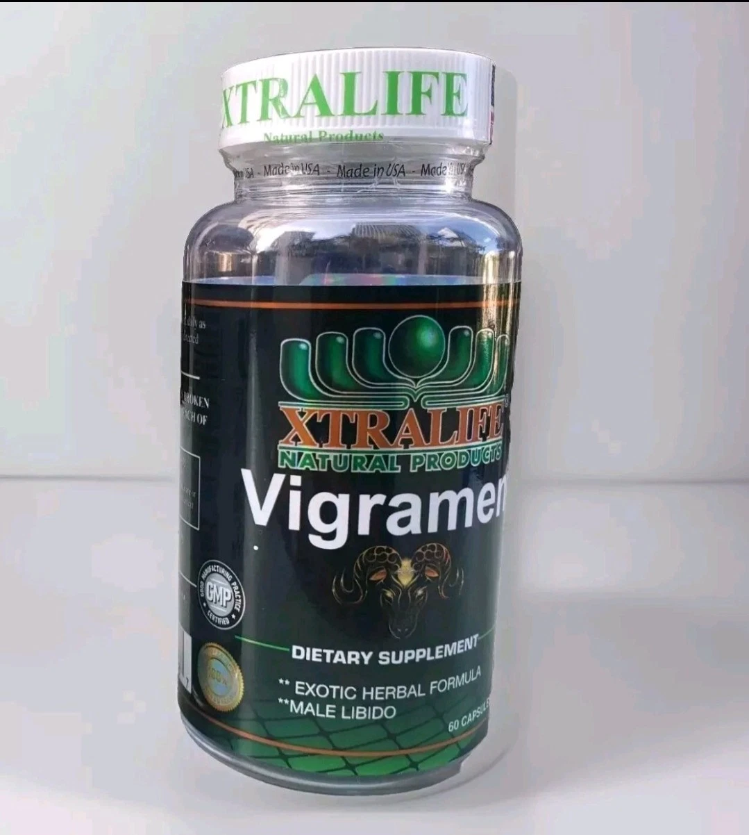 Vigramen 남성 알약, Vigra 남성 맥시멈 퍼포먼스 보충제 캡슐 60개