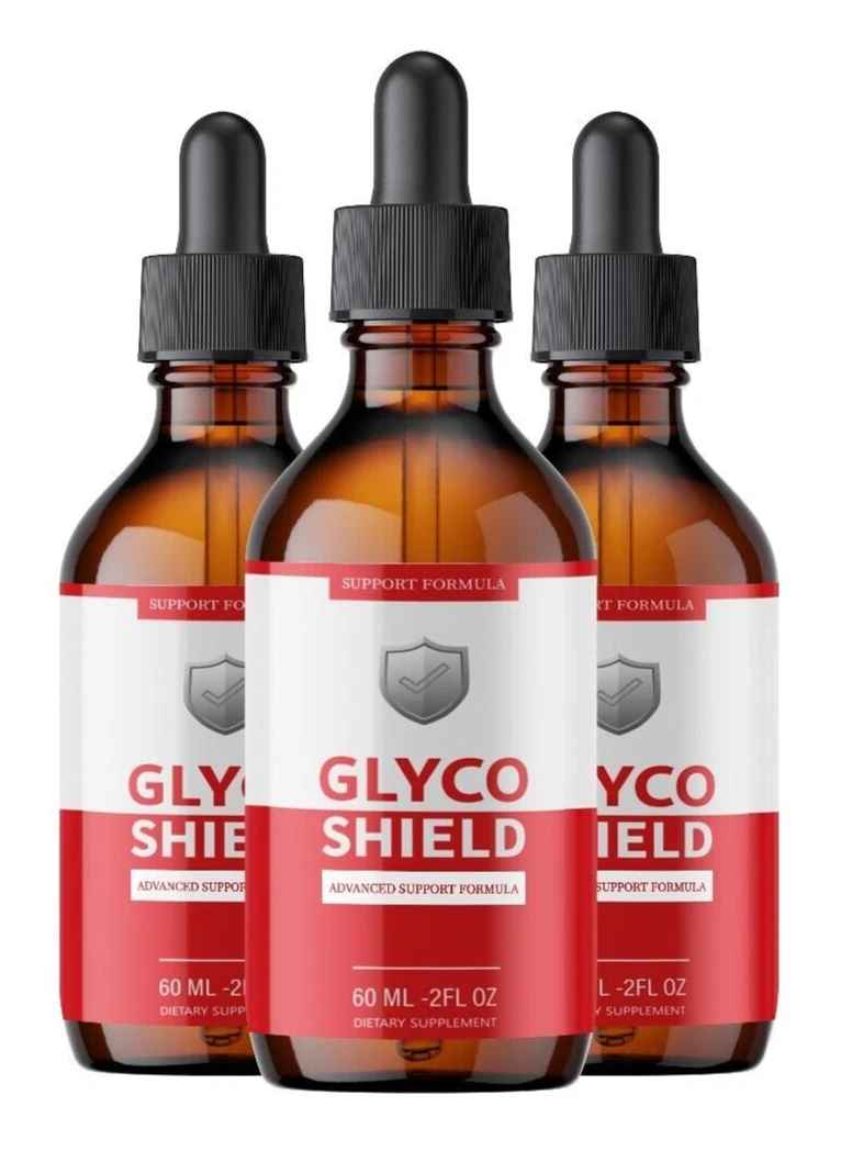 Glyco Shield Drops Support Blood Health and Overall Wellness ( 3 Pack )