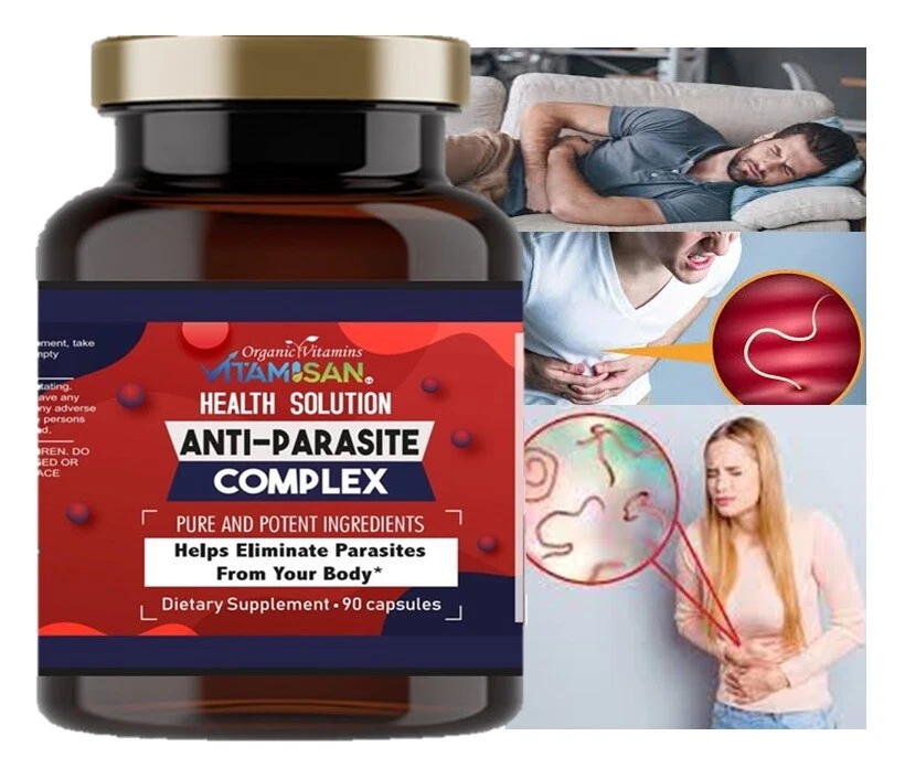 #1 Parasite Cleanse DETOX Liver Colon Yeast Blood support COLON CLEANSER FAST