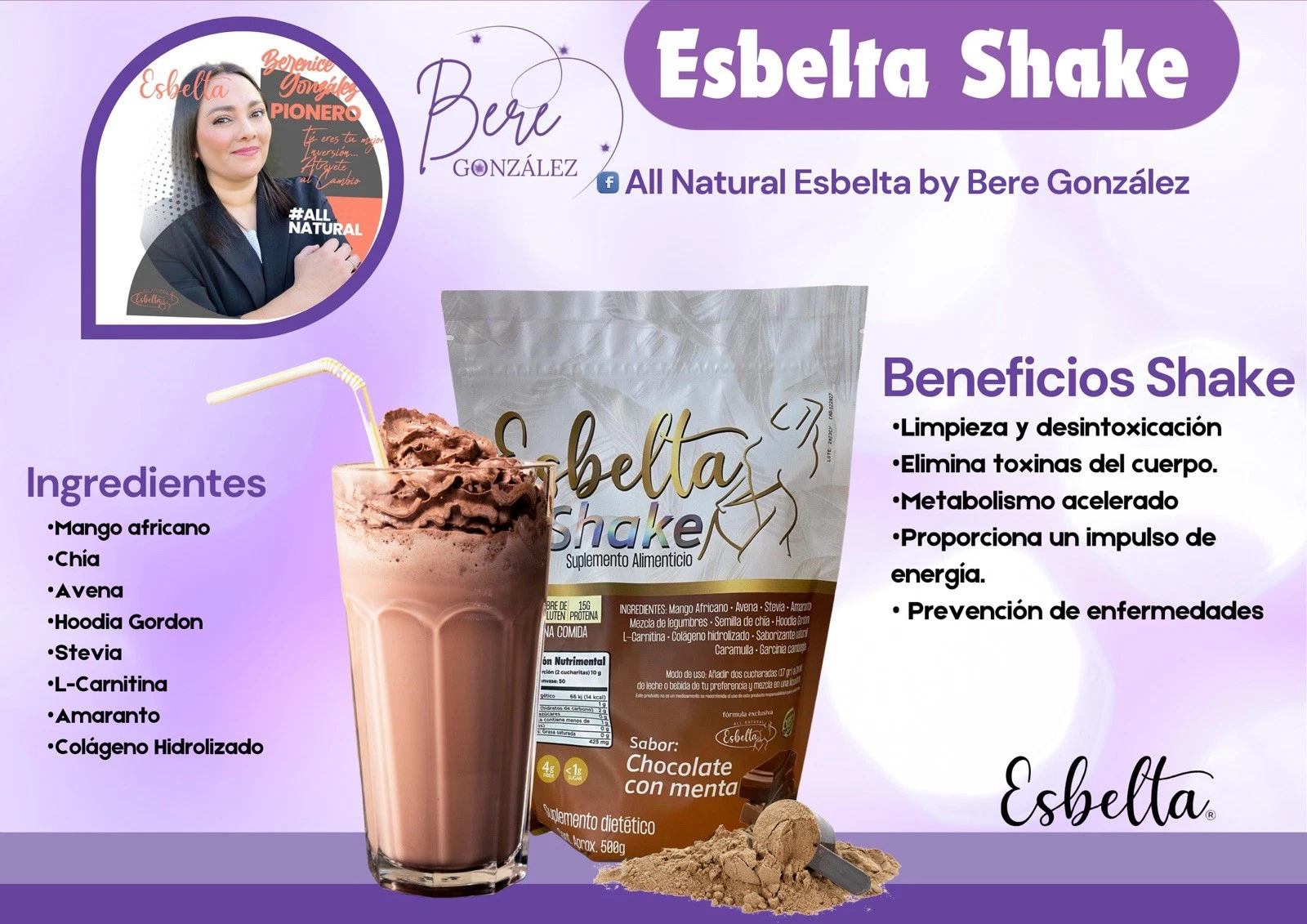 Esbelta Shake Chocolate