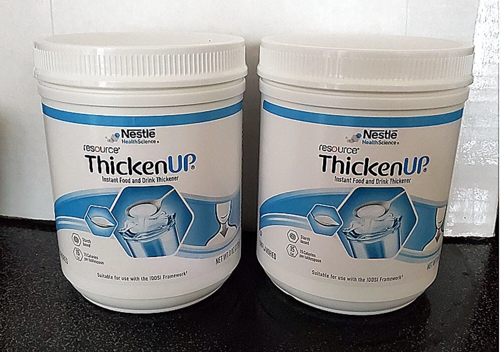 Resource ThickenUp Food Thickener 8 Ounce Unflavored by Nestle - Case of 12