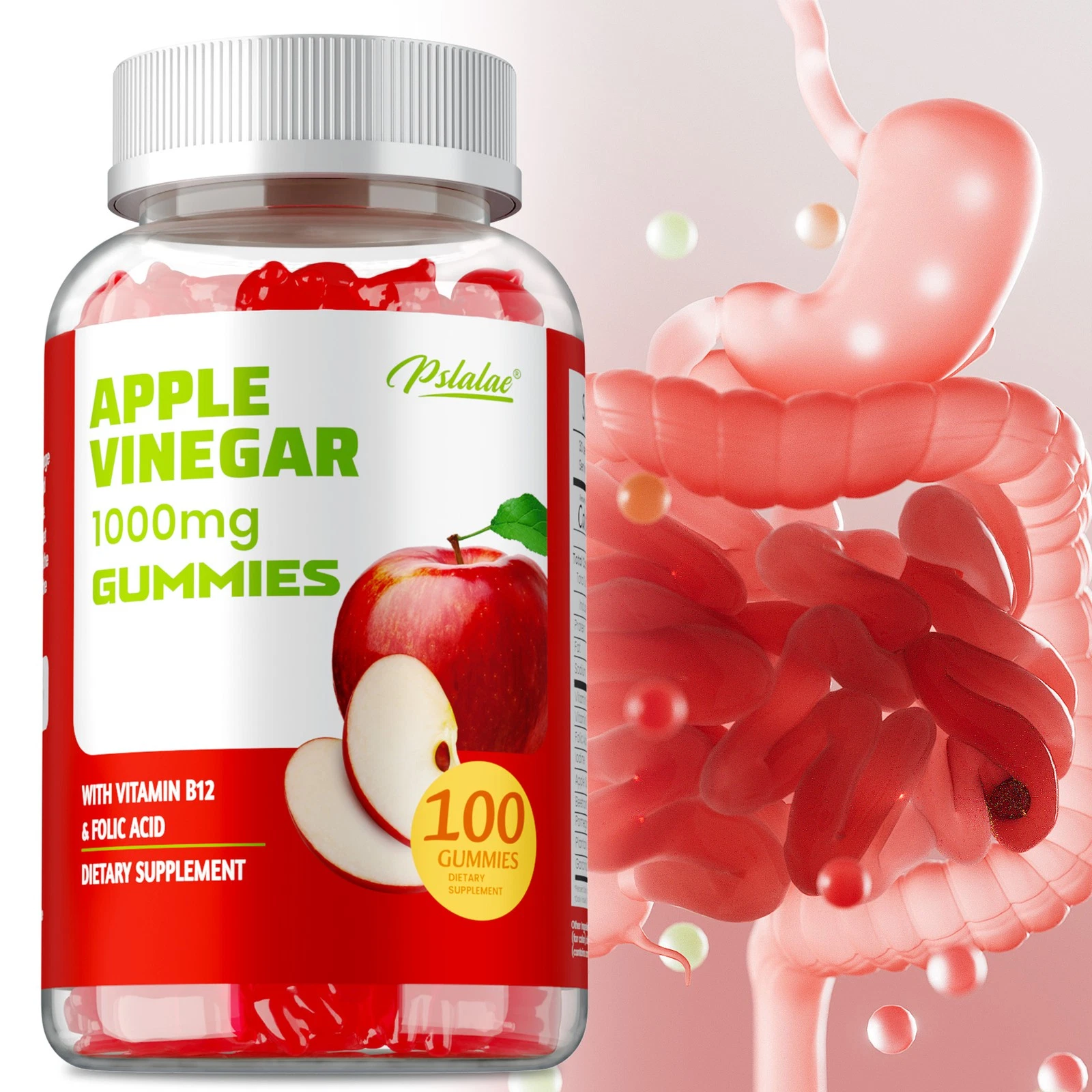 Apple Cider Vinegar Gummies - Weight Management, Digestion & Immune Support