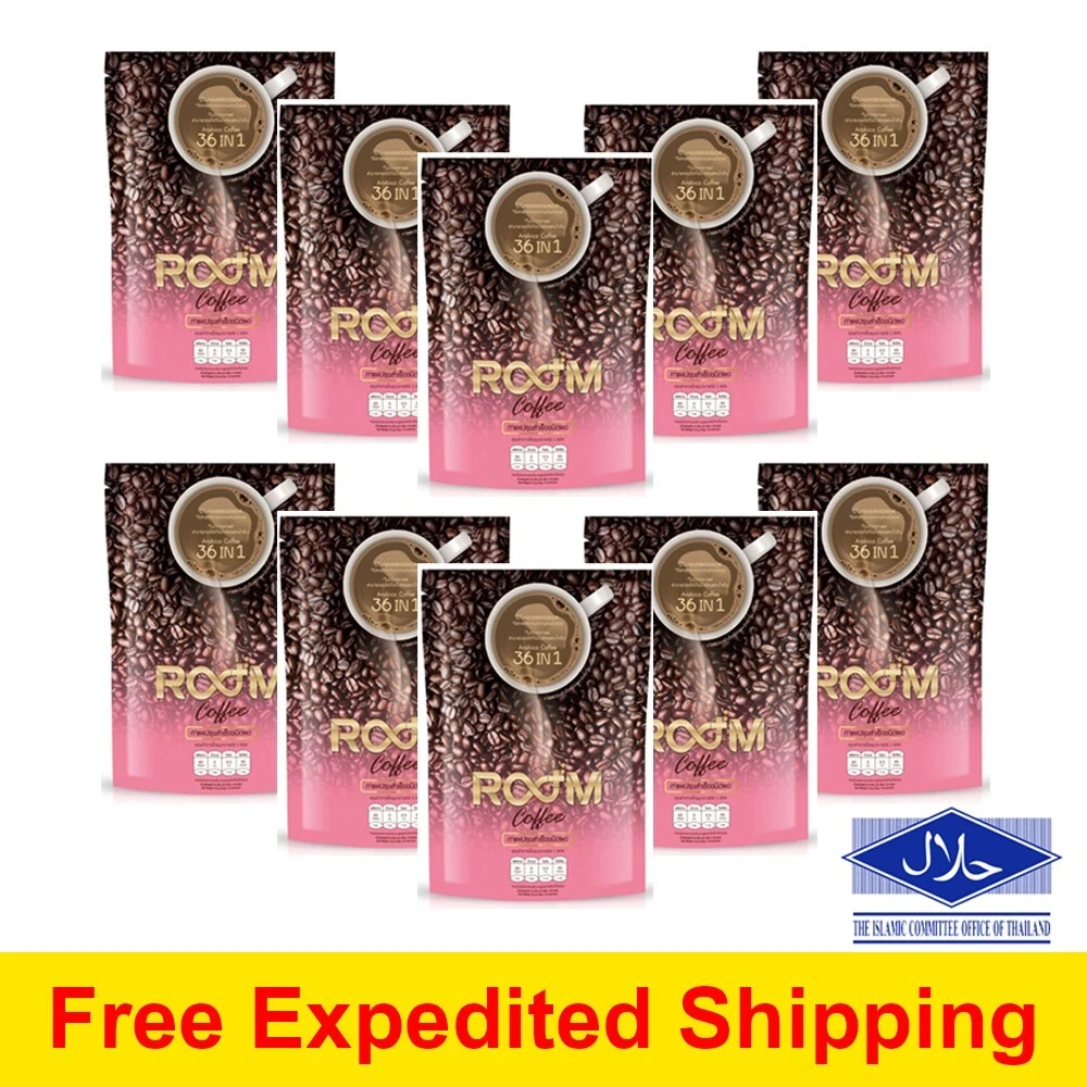 10x Room Coffee Weight Control Premium Arabica Low Fat Detox Diet No Sugar