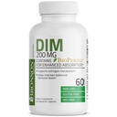 DIM 200mg w/ BioPerine - Estrogen Metabolism Balanced Hormones, 60 Veg Capsules