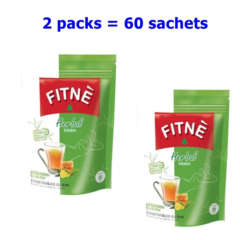 [235930679438] 2x Herbal Fitne Green Tea Original Senna Di et Infusion Sl im Weight Natural Bev