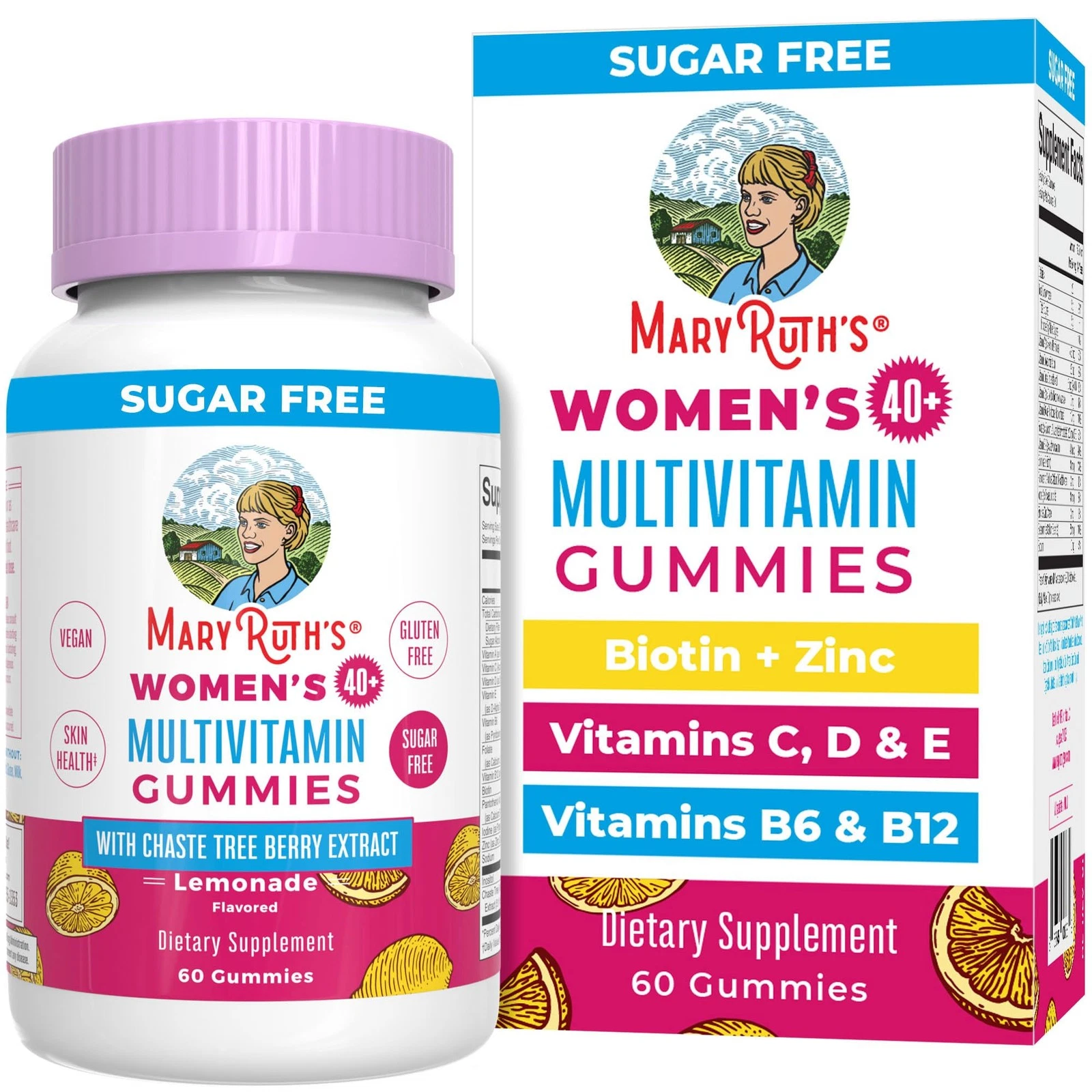 MaryRuth Organics, Sugar Free, Vegan Vitamin Gummy, Immune Support Daily Multivi