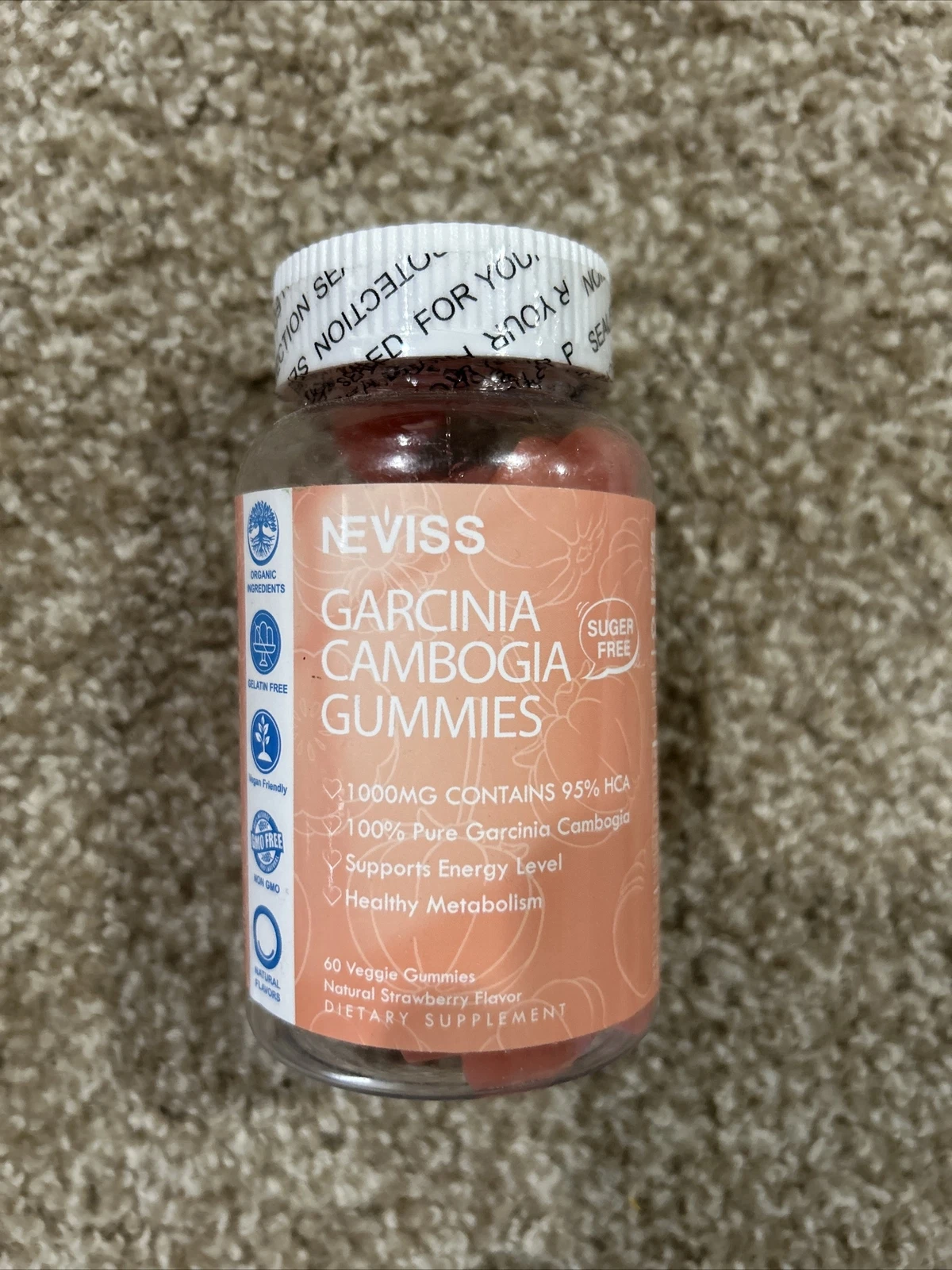 Garcinia Cambogia Gummies Fat Burner Supplements Slimming Gummy Weight Loss