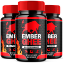 Ember Ghee Male Support Vitamin Maximum Strength Supplement for Men 180 Capsules