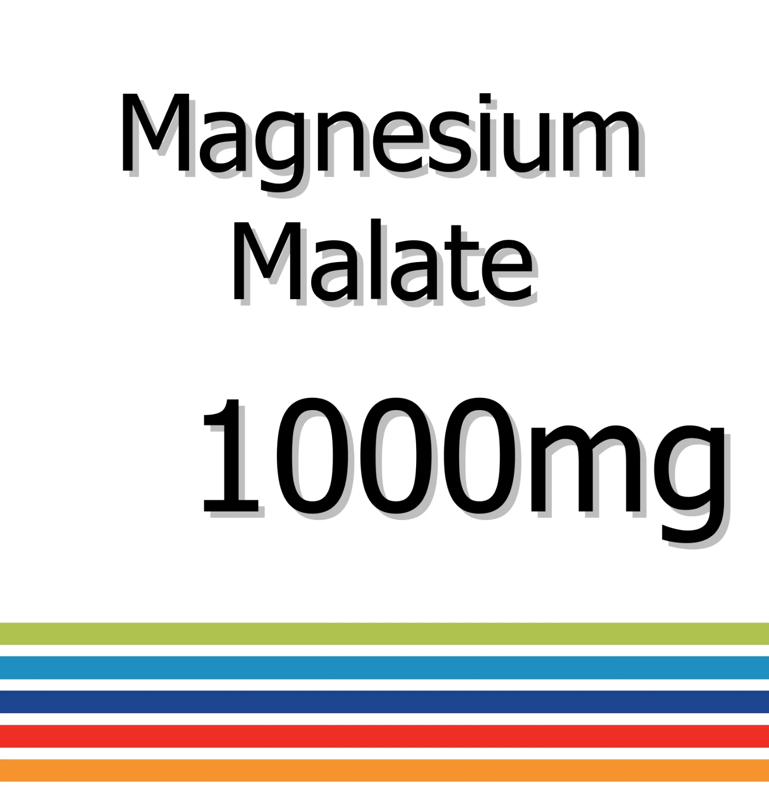 Magnesium Malate 1000mg x 30 Tablets - Pain Relief