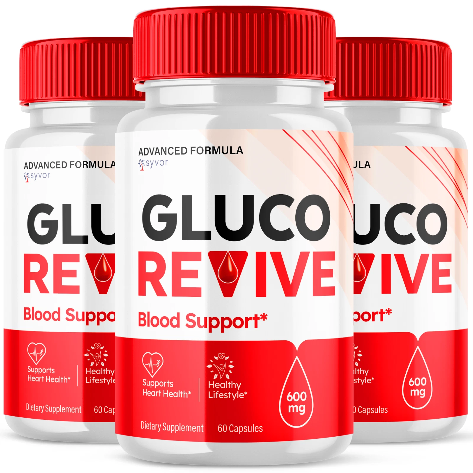 Gluco Revive Blood Support GlucoRevive Advanced Glycogen Support 180 Capsules