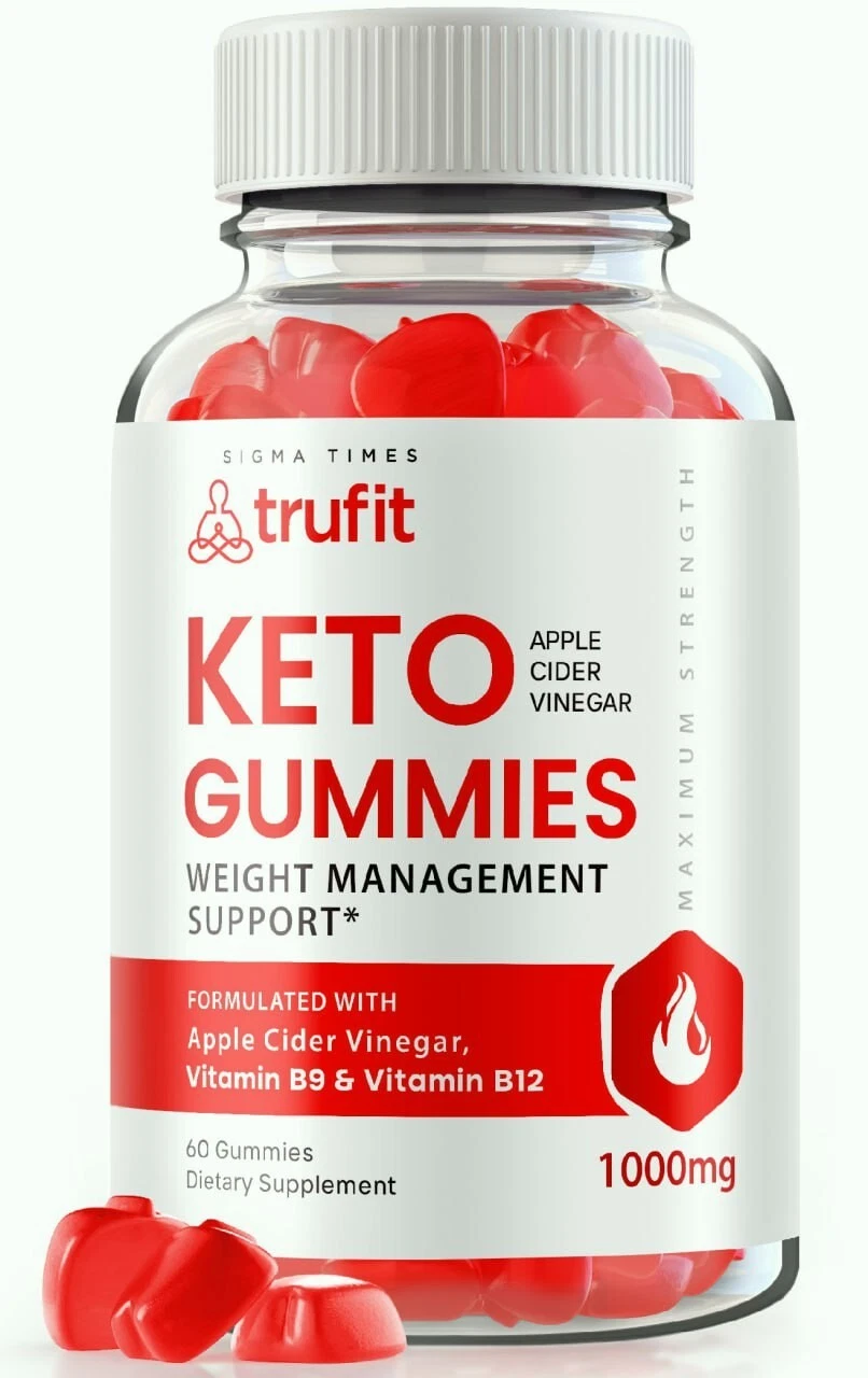 Trufit Keto ACV Weight Loss Gummies for Enhanced Ketosis & Fat Burning 60ct