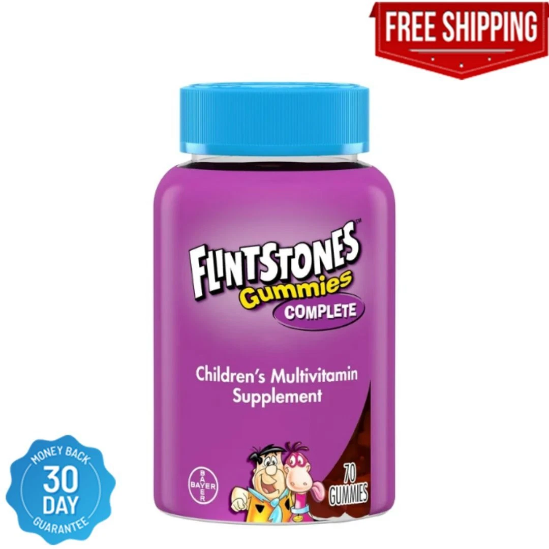 Flintstones Gummies Kids Vitamins, Gummy Multivitamin for Kids, 70 Count