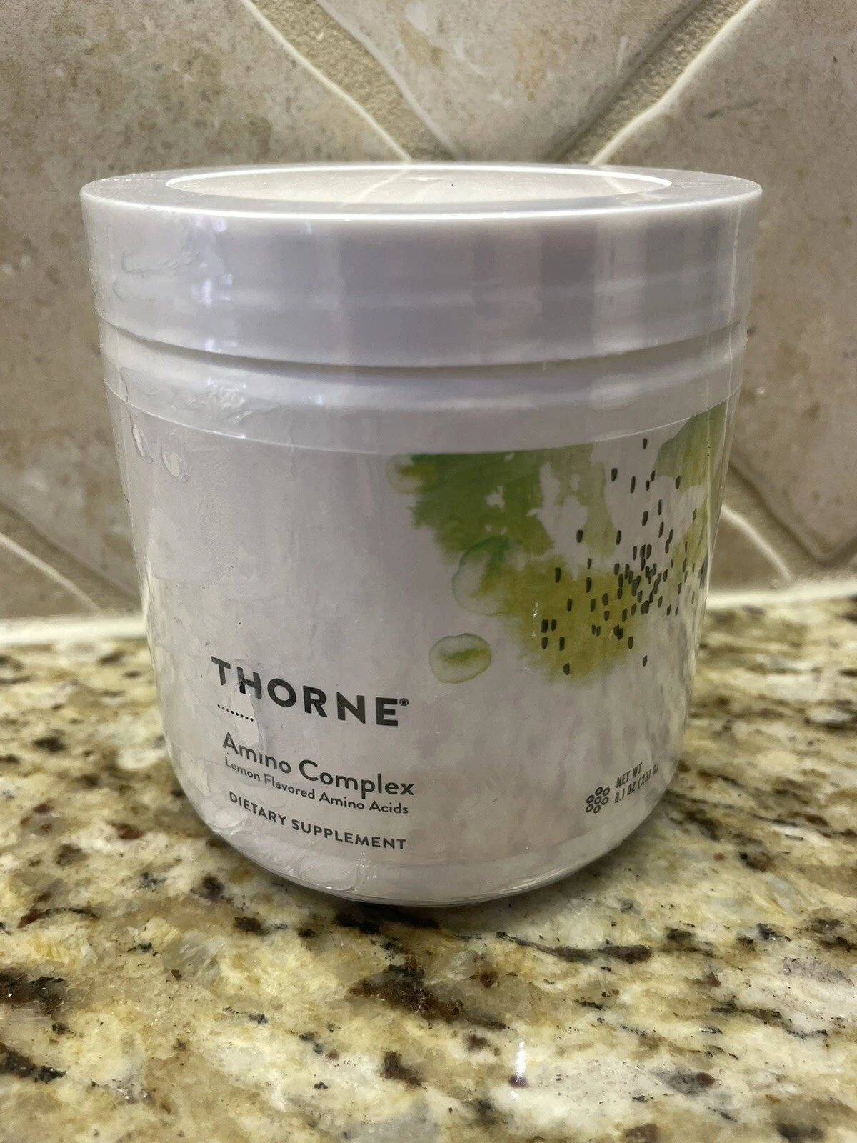 [134878114834] Thorne Amino Complex Lemon Powder NSF- 8 oz