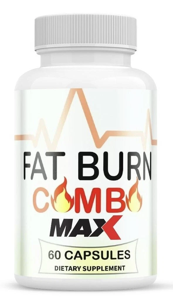 (1 Pack) Fat Burn Combo MAX Capsules to Suppress Appetite & Boost Energy