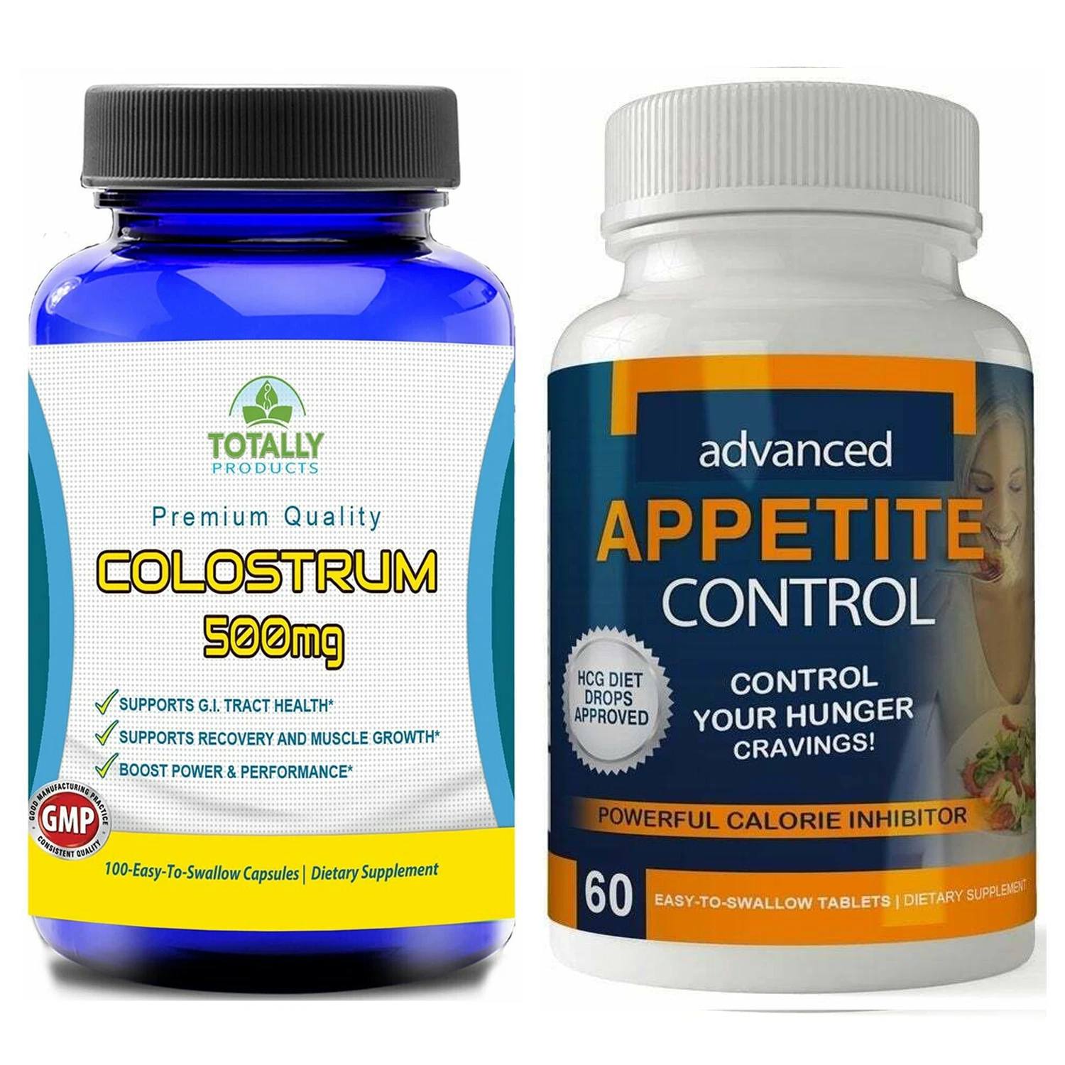 Colostrum G.I Tract Health Capsules Appetite Control Tablets Dietary Supplement